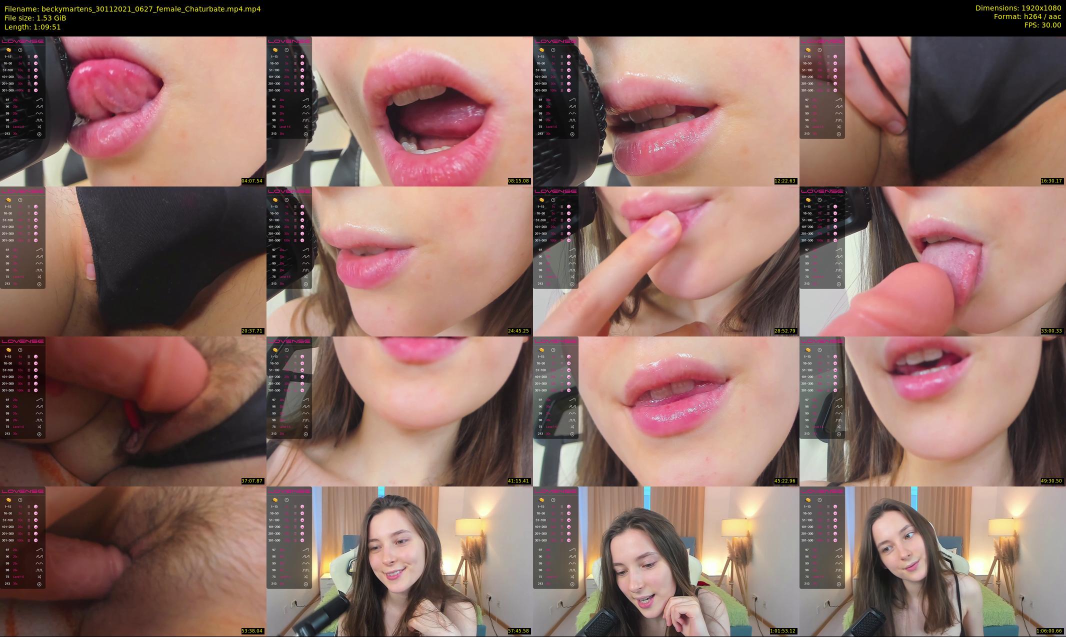 beckymartens — 70 minute Chaturbate female cam show recording, 1080p, Nov 30, 2021
