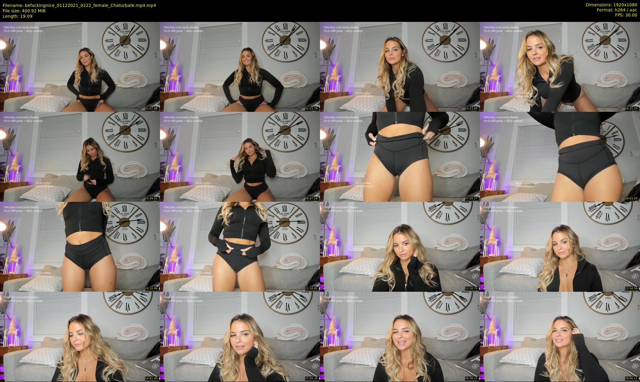 befxckingnice — 20 minute Chaturbate female cam show recording, 1080p, Dec 1, 2021