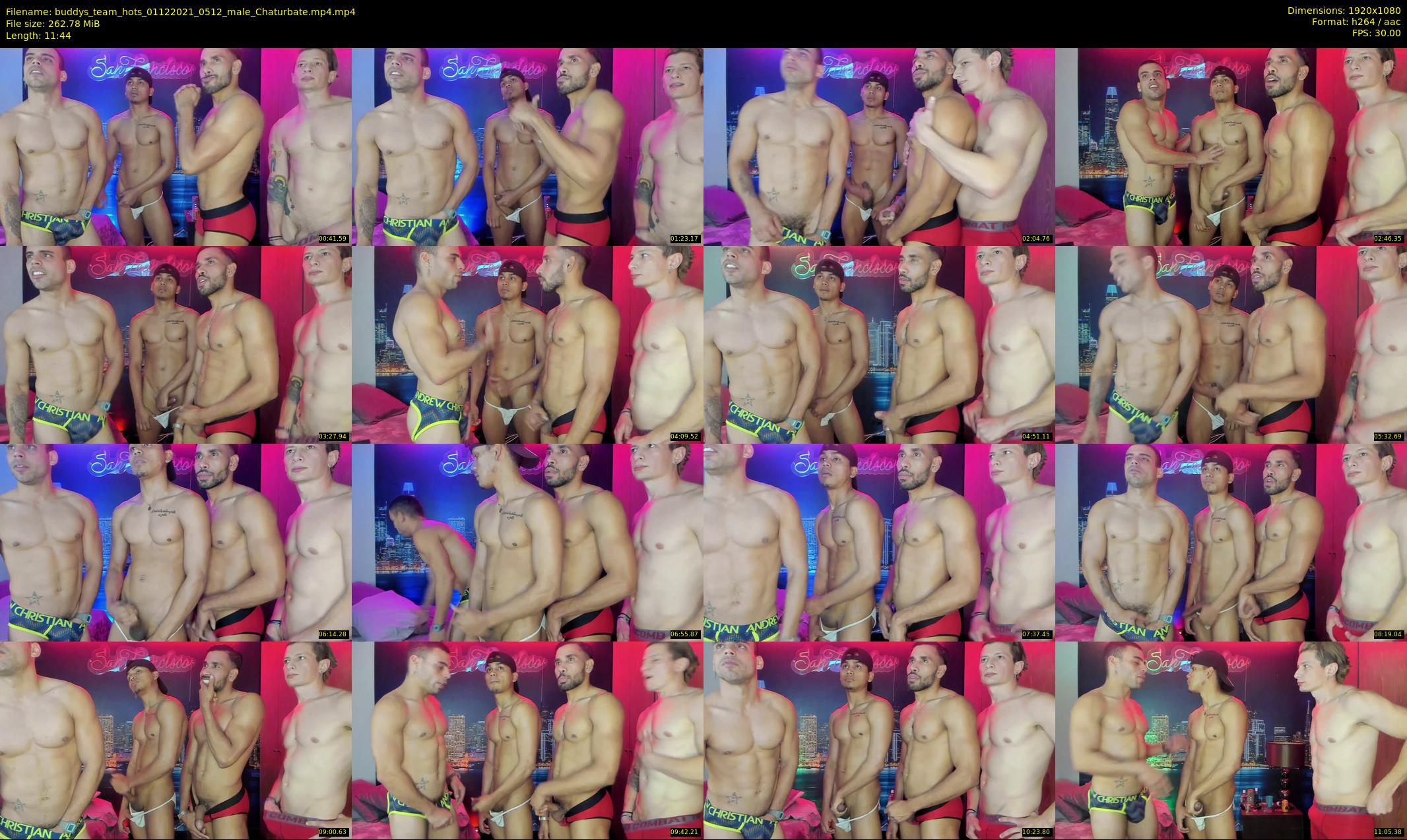 buddys_team_hots — 12 minute Chaturbate couple cam show recording, 1080p, Dec 1, 2021