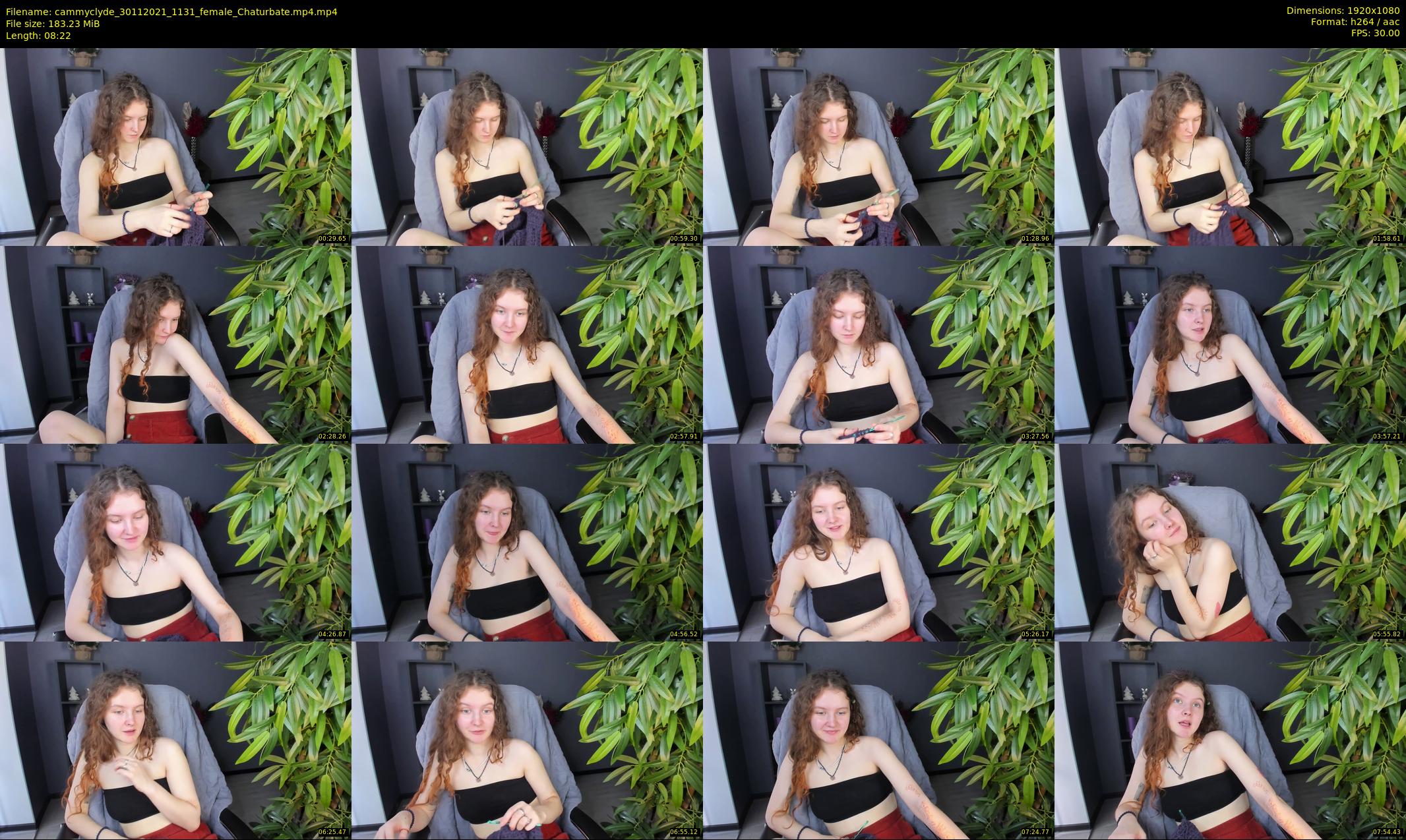 cammyclyde — 9 minute Chaturbate female cam show recording, 1080p, Nov 30, 2021