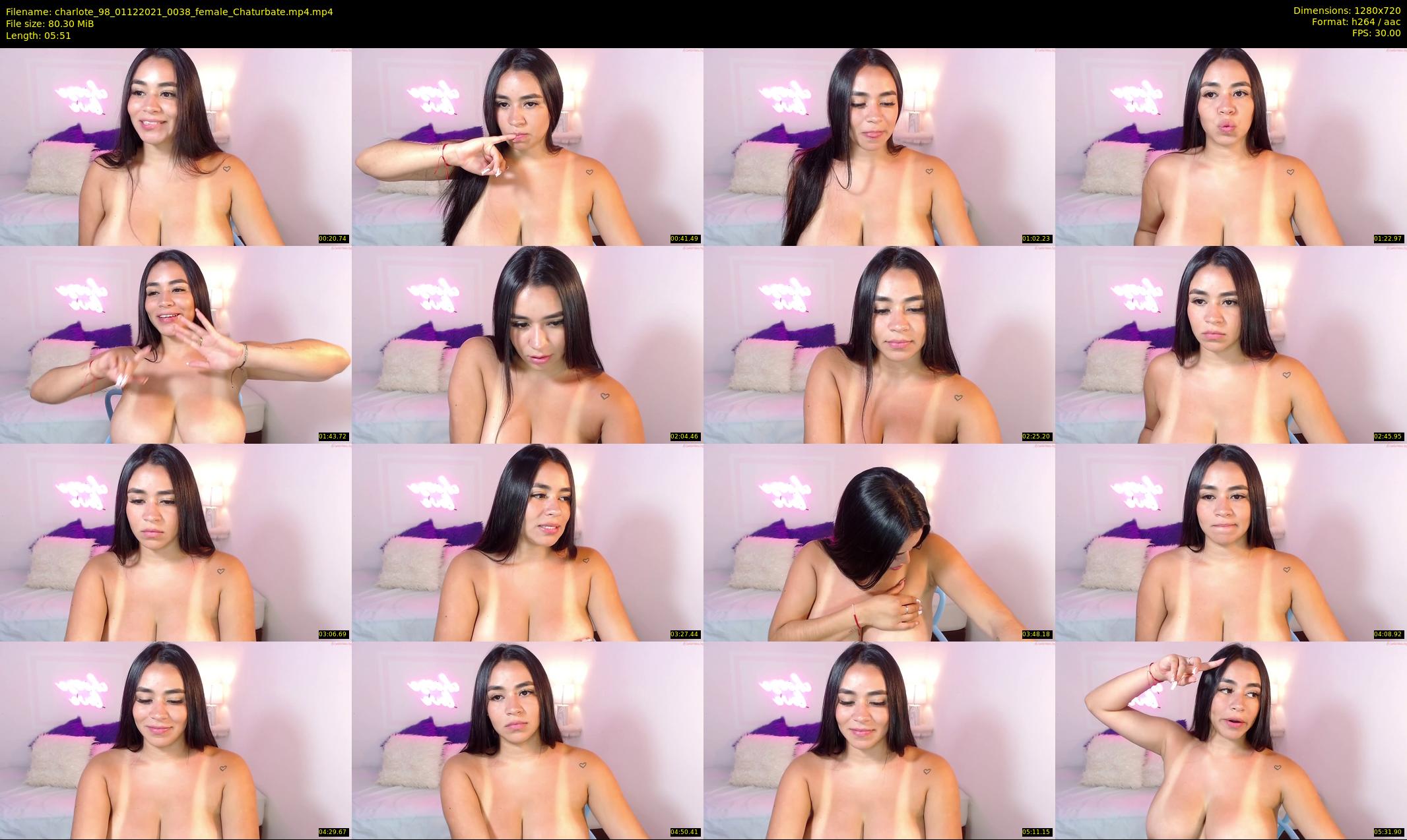 charlote_98 — 6 minute Chaturbate female cam show recording, 720p, Dec 1, 2021