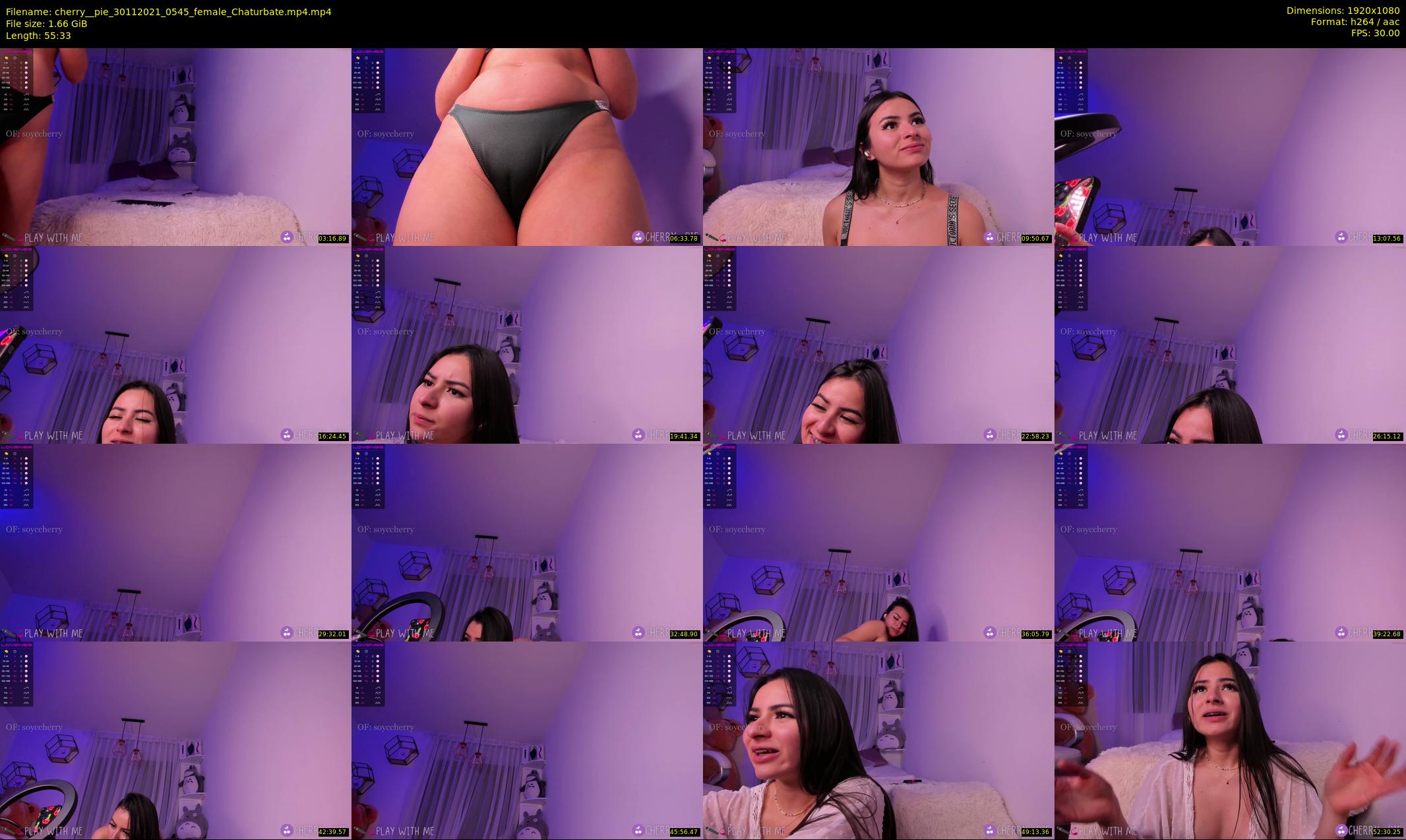 cherry__pie — 56 minute Chaturbate female cam show recording, 1080p, Nov 30, 2021