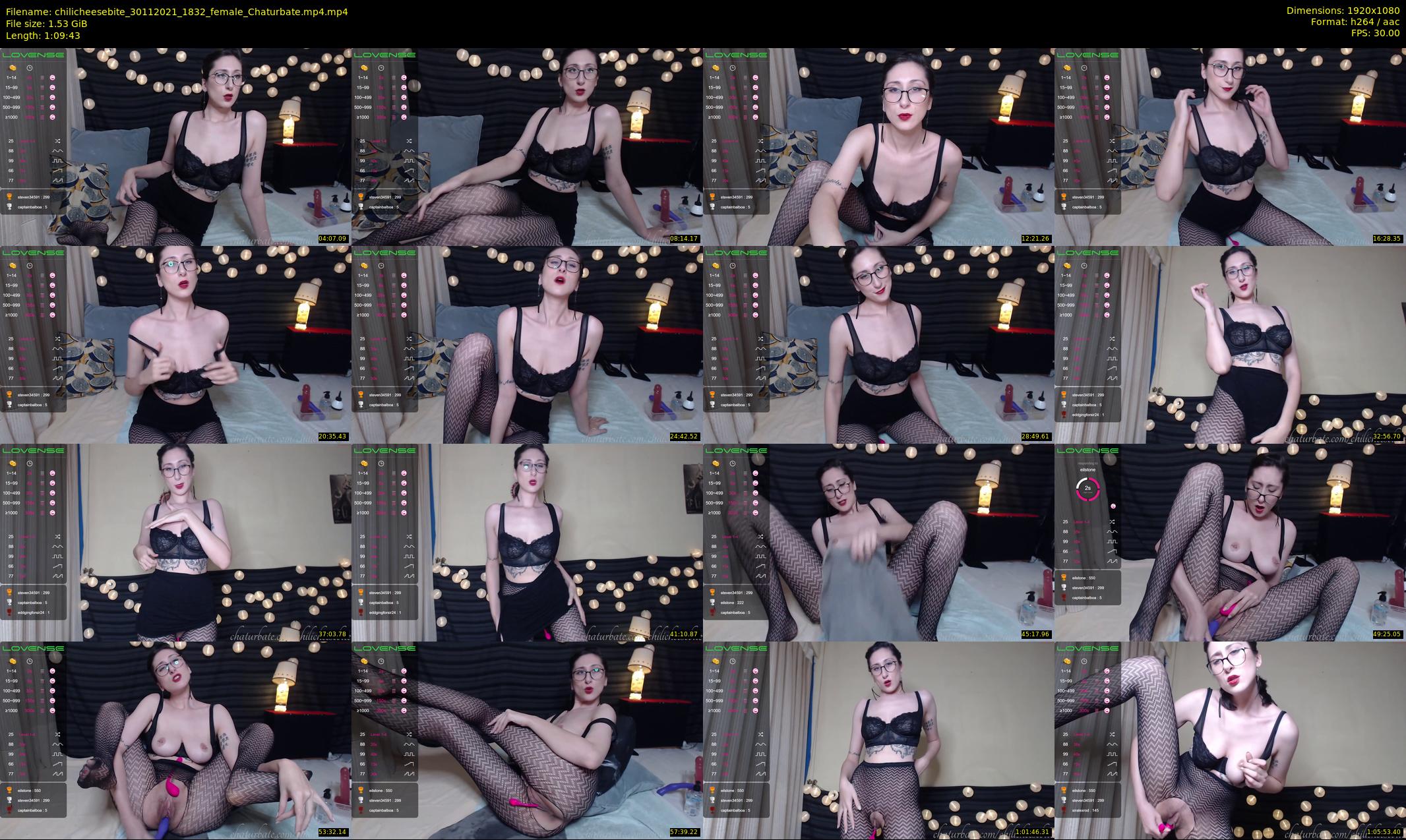 chilicheesebite — 70 minute Chaturbate female cam show recording, 1080p, Nov 30, 2021