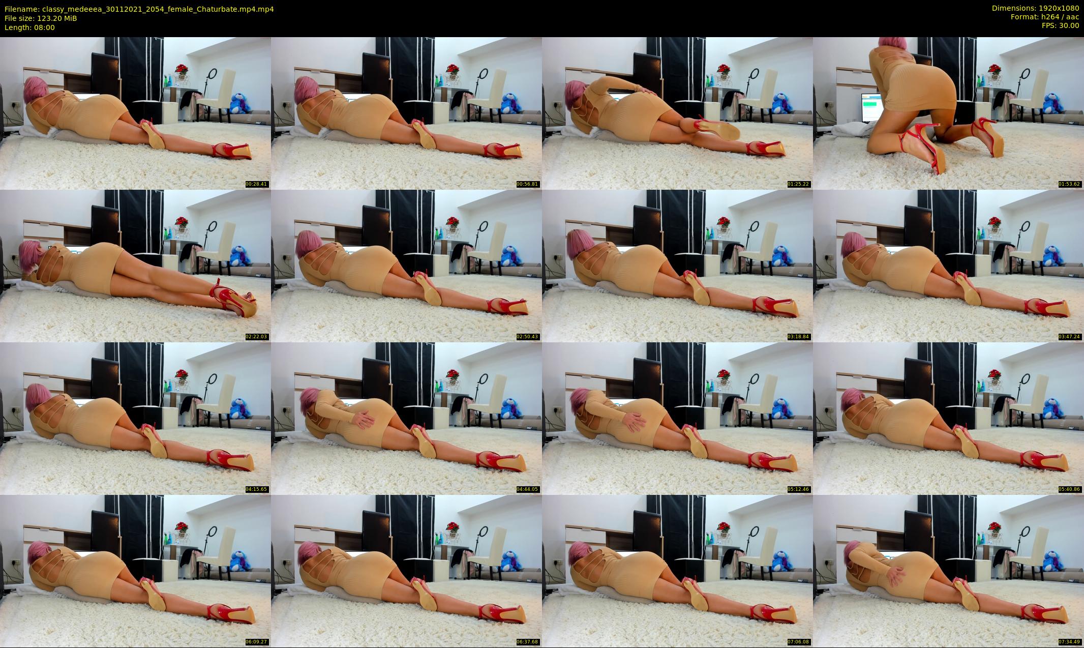 classy_medeeea — 8 minute Chaturbate female cam show recording, 1080p, Nov 30, 2021