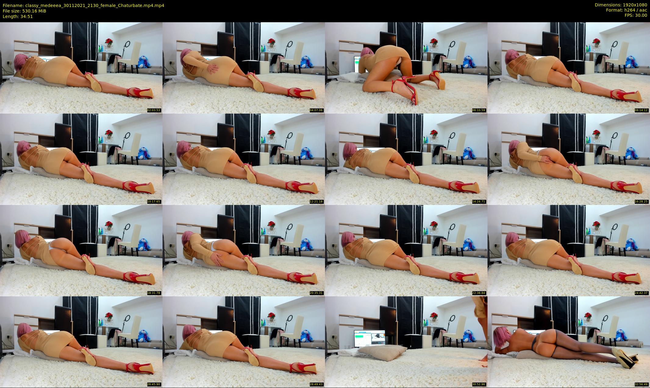classy_medeeea — 35 minute Chaturbate female cam show recording, 1080p, Nov 30, 2021