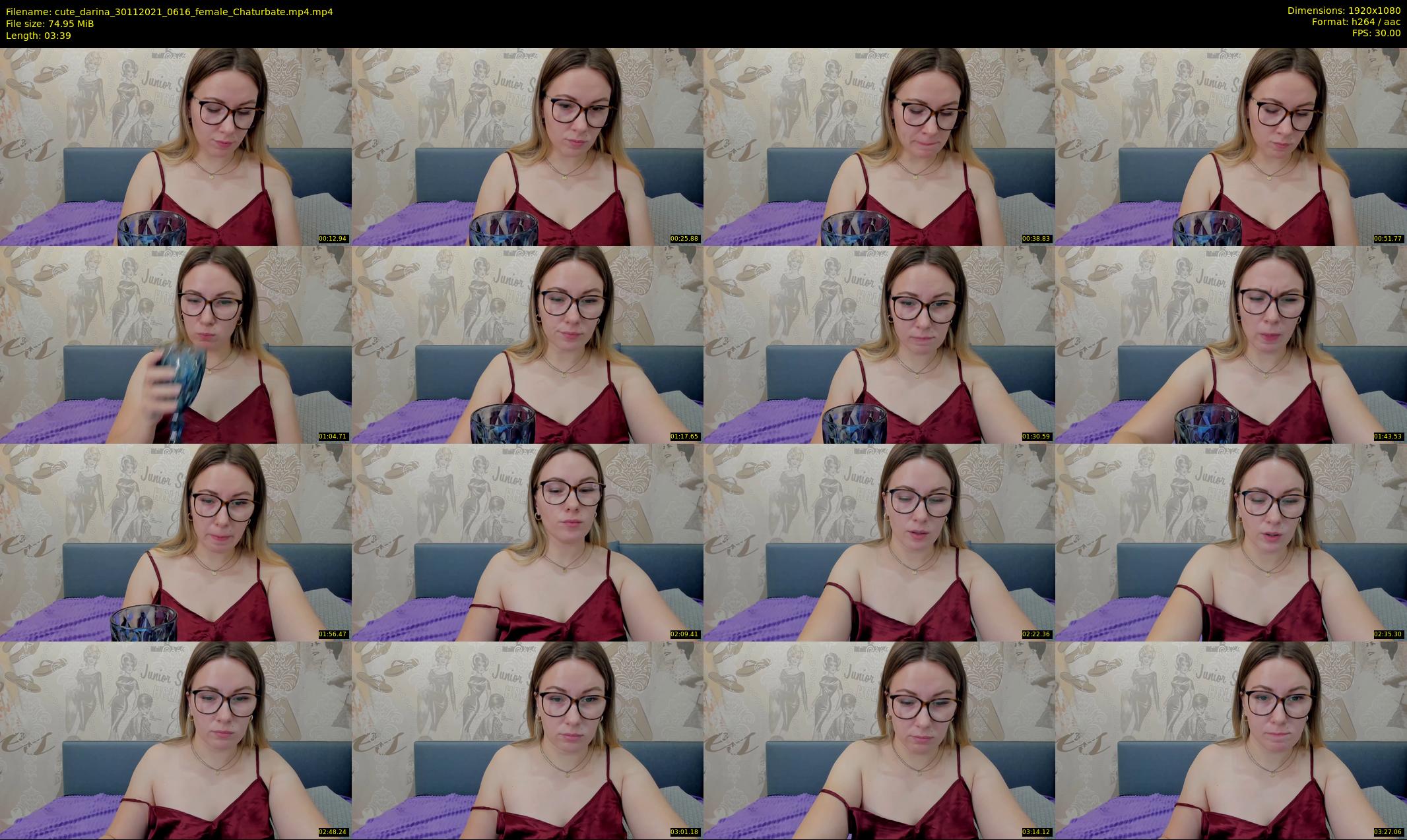 cute_darina — 4 minute Chaturbate female cam show recording, 1080p, Nov 30, 2021