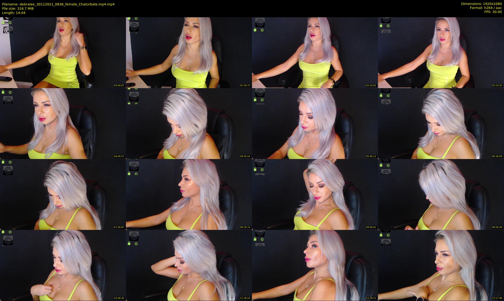 debralee — 15 minute Chaturbate female cam show recording, 1080p, Nov 30, 2021