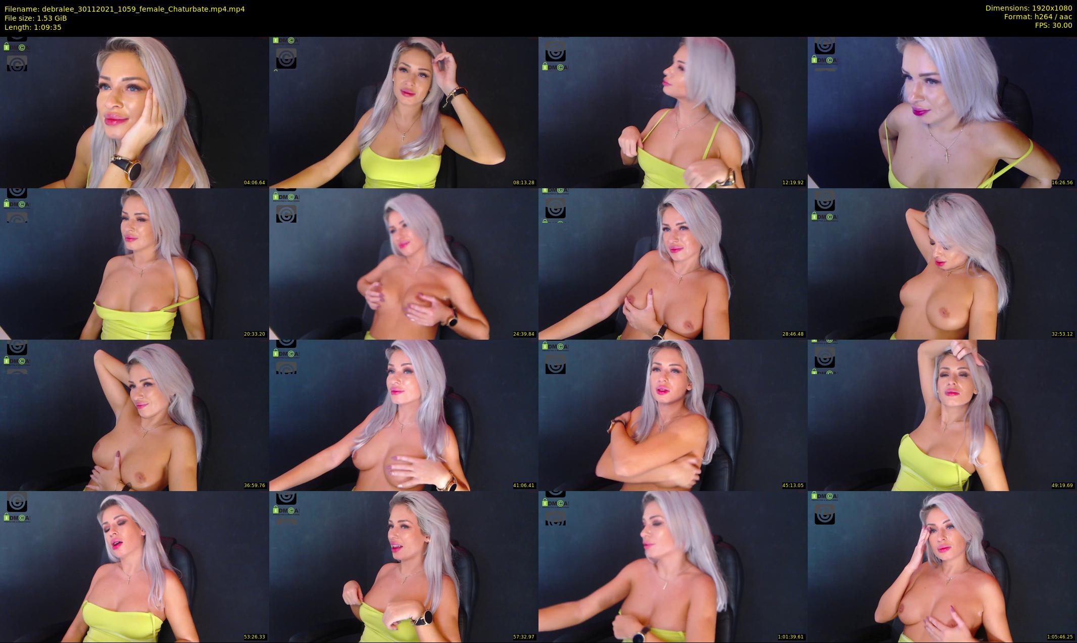 debralee — 70 minute Chaturbate female cam show recording, 1080p, Nov 30, 2021