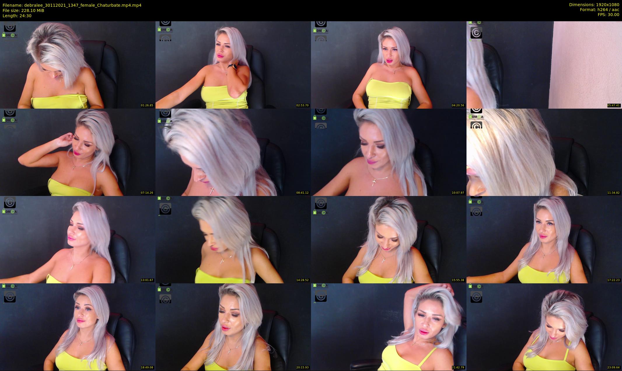 debralee — 25 minute Chaturbate female cam show recording, 1080p, Nov 30, 2021