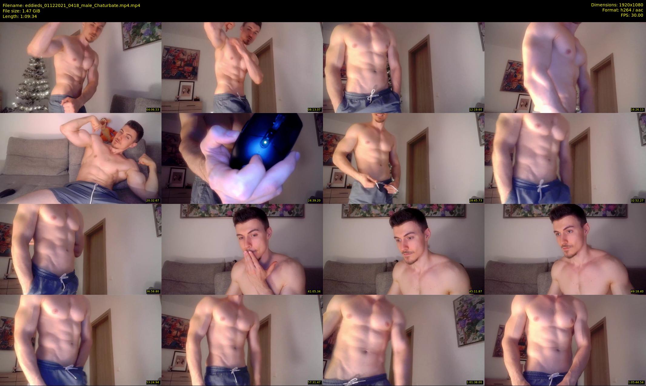 eddieds — 70 minute Chaturbate male cam show recording, 1080p, Dec 1, 2021