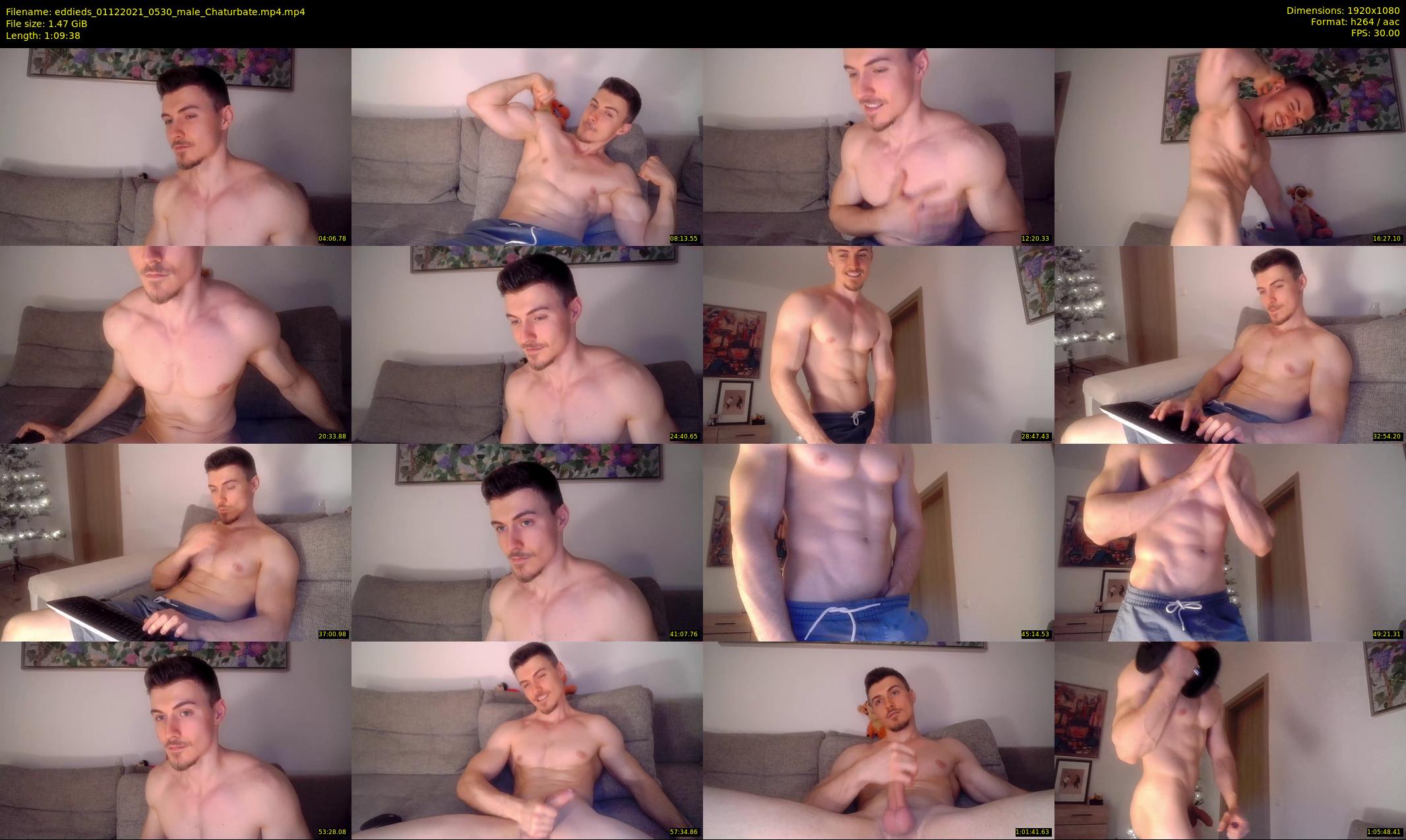 eddieds — 70 minute Chaturbate male cam show recording, 1080p, Dec 1, 2021