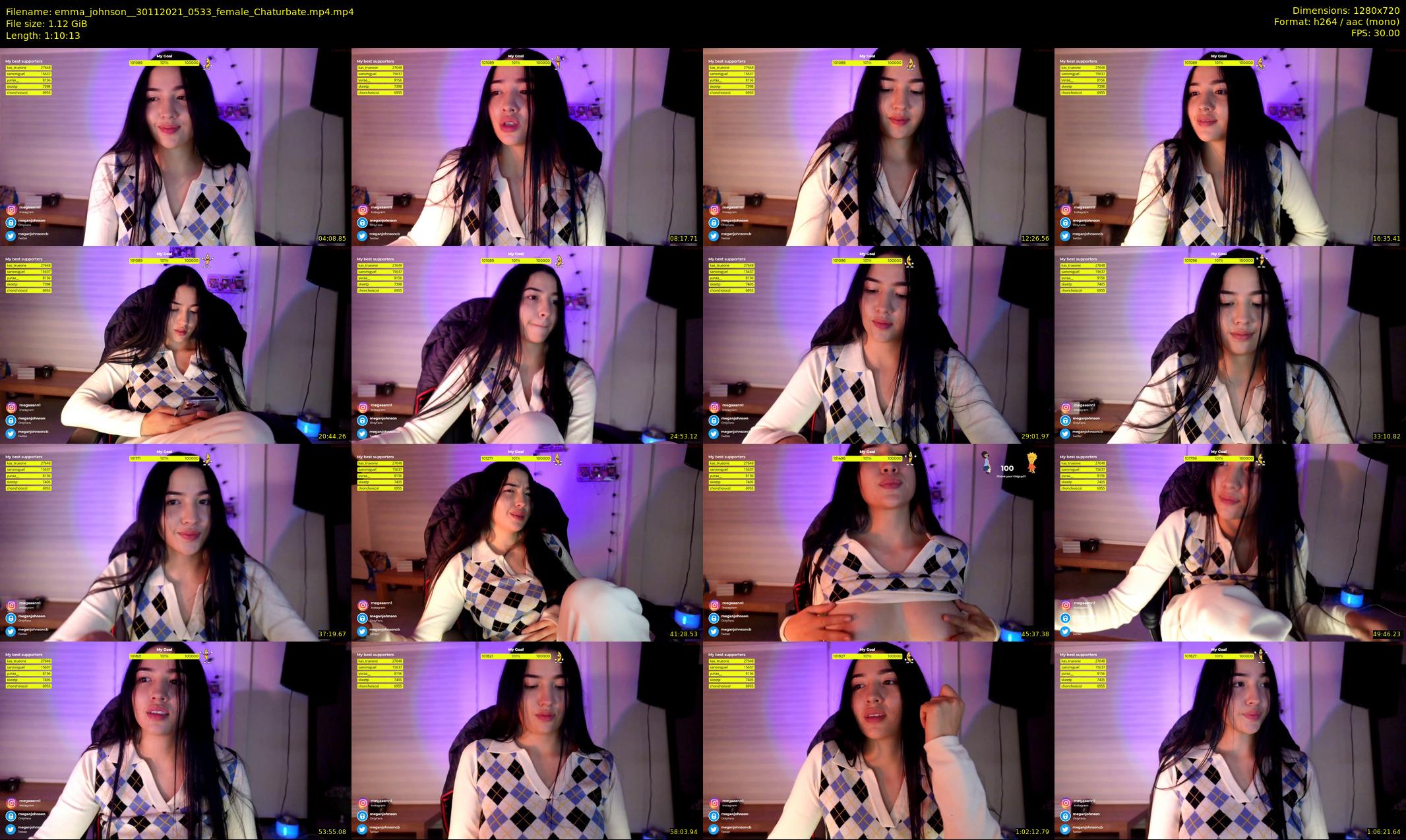 emma_johnson_ — 71 minute Chaturbate female cam show recording, 720p, Nov 30, 2021