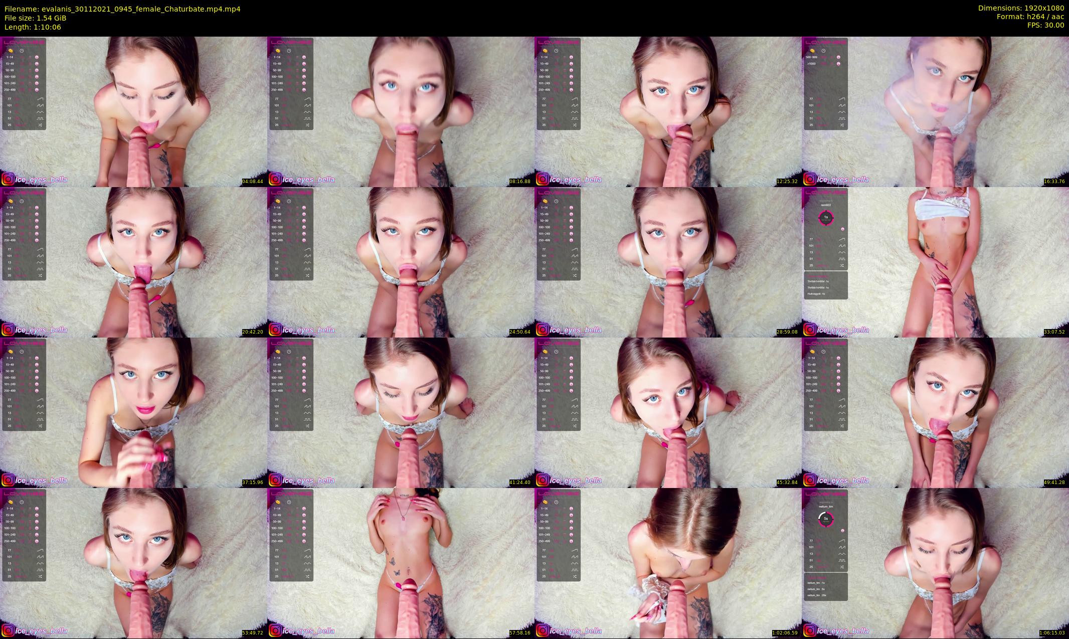 evalanis — 71 minute Chaturbate couple cam show recording, 1080p, Nov 30, 2021