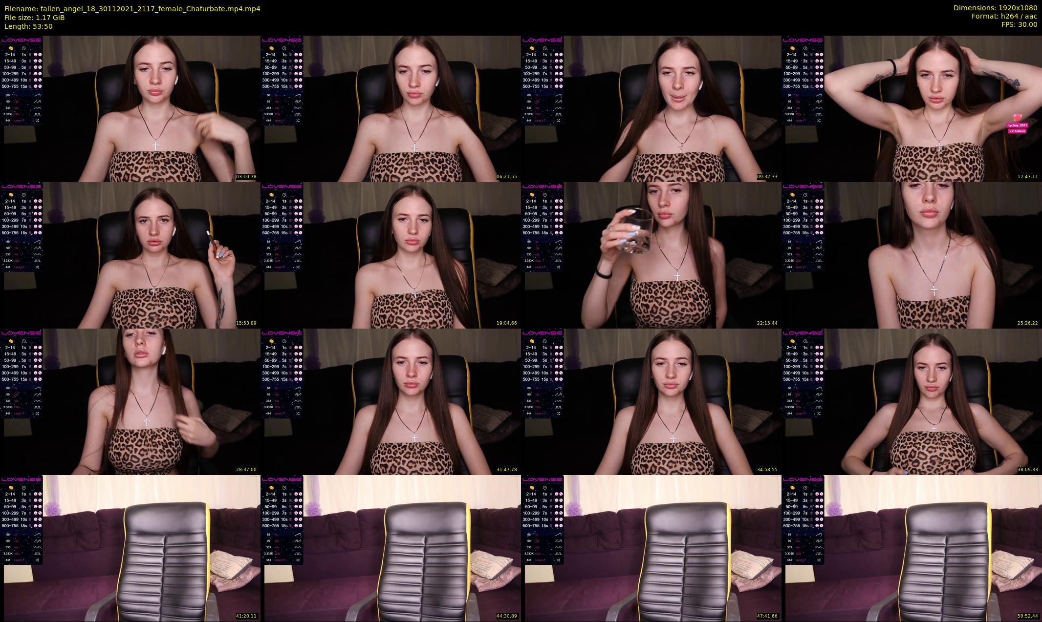 fallen_angel_18 — 54 minute Chaturbate female cam show recording, 1080p, Nov 30, 2021