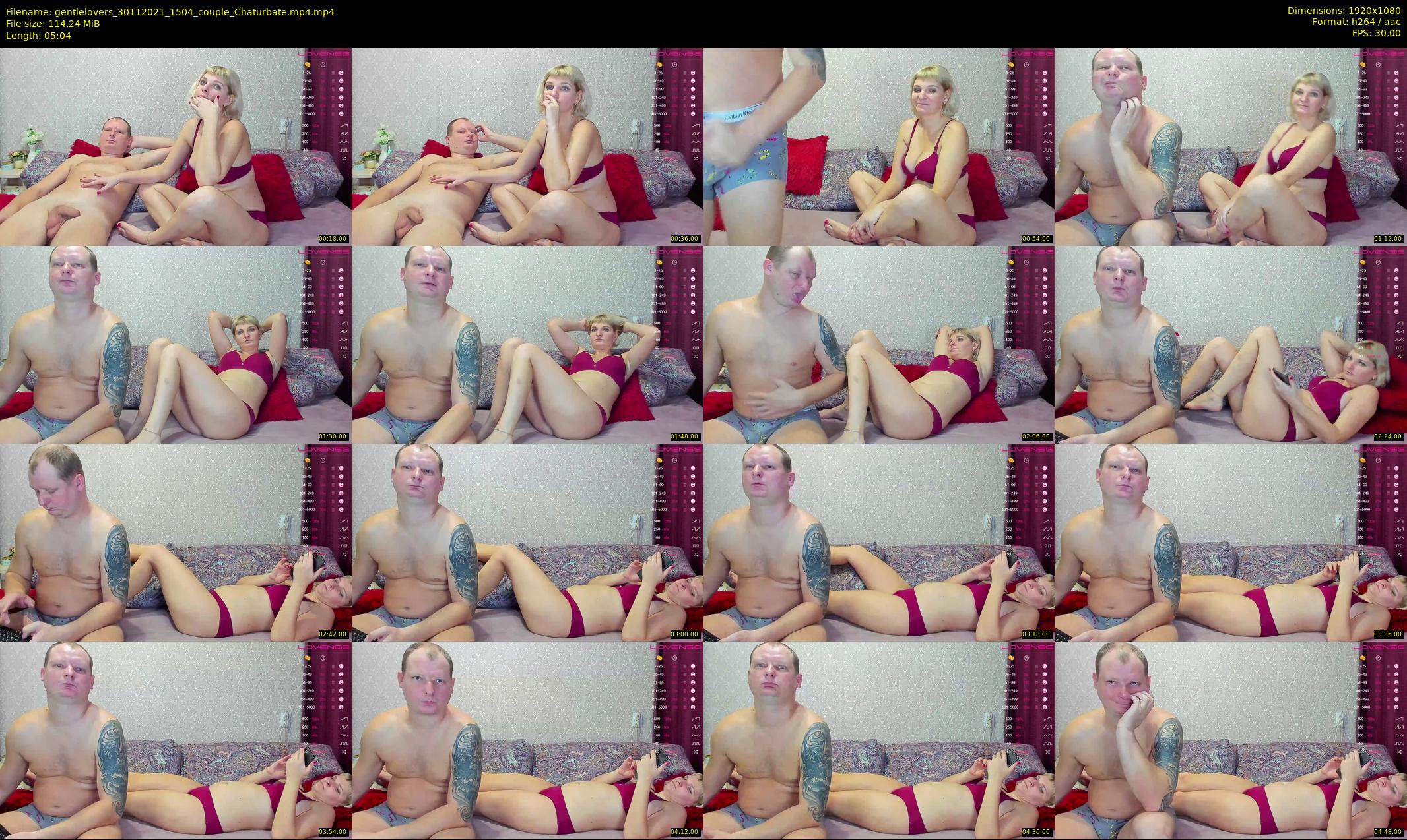 gentlelovers — 6 minute Chaturbate couple cam show recording, 1080p, Nov 30, 2021