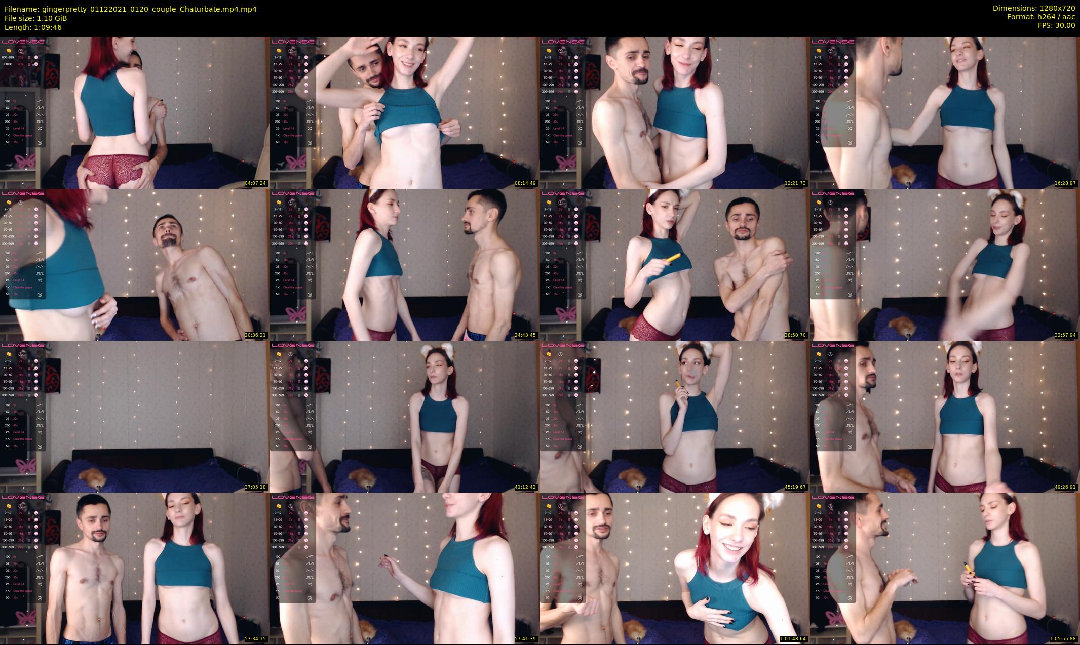 gingerpretty — 70 minute Chaturbate female cam show recording, 720p, Dec 1, 2021