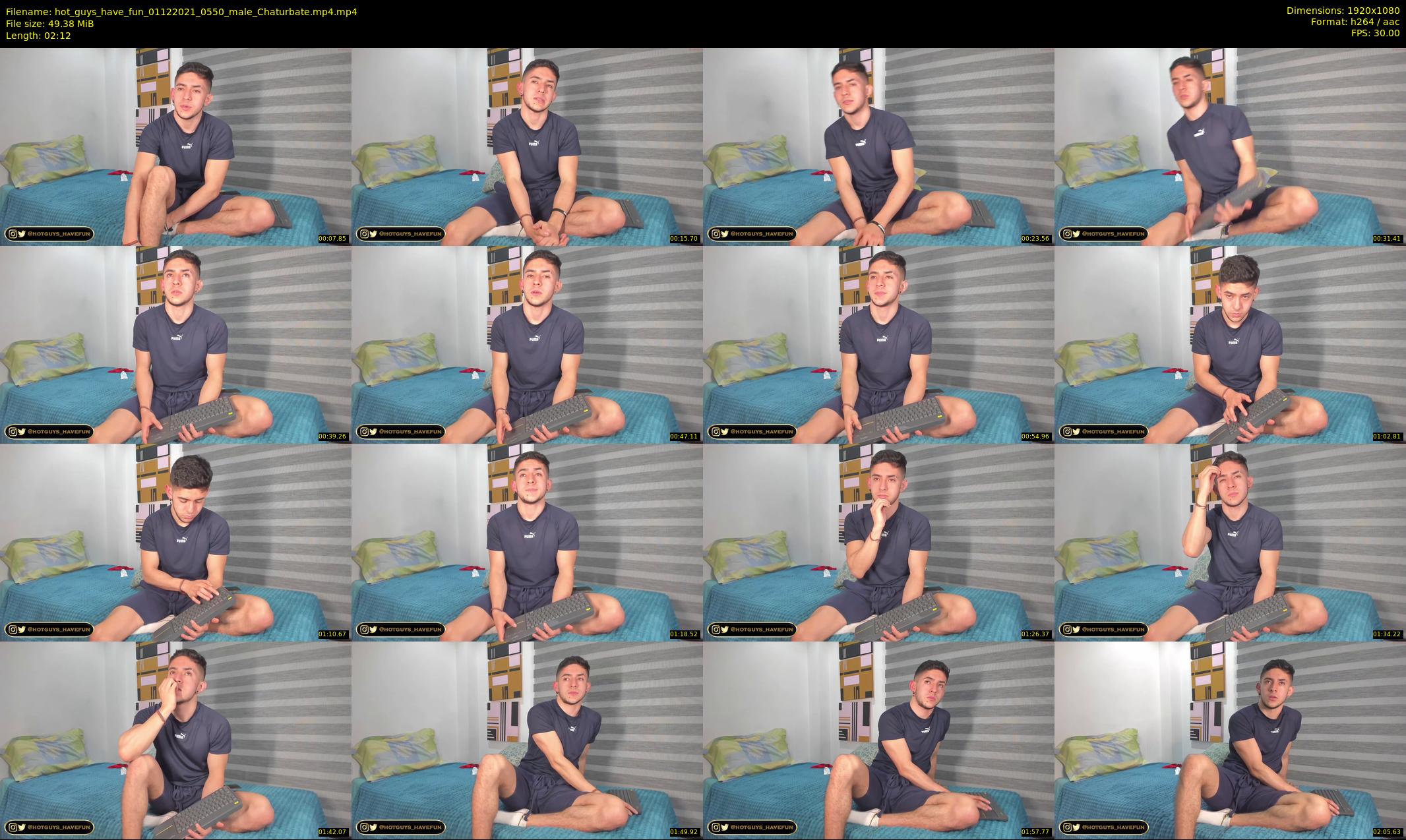 hot_guys_have_fun — 3 minute Chaturbate male cam show recording, 1080p, Dec 1, 2021
