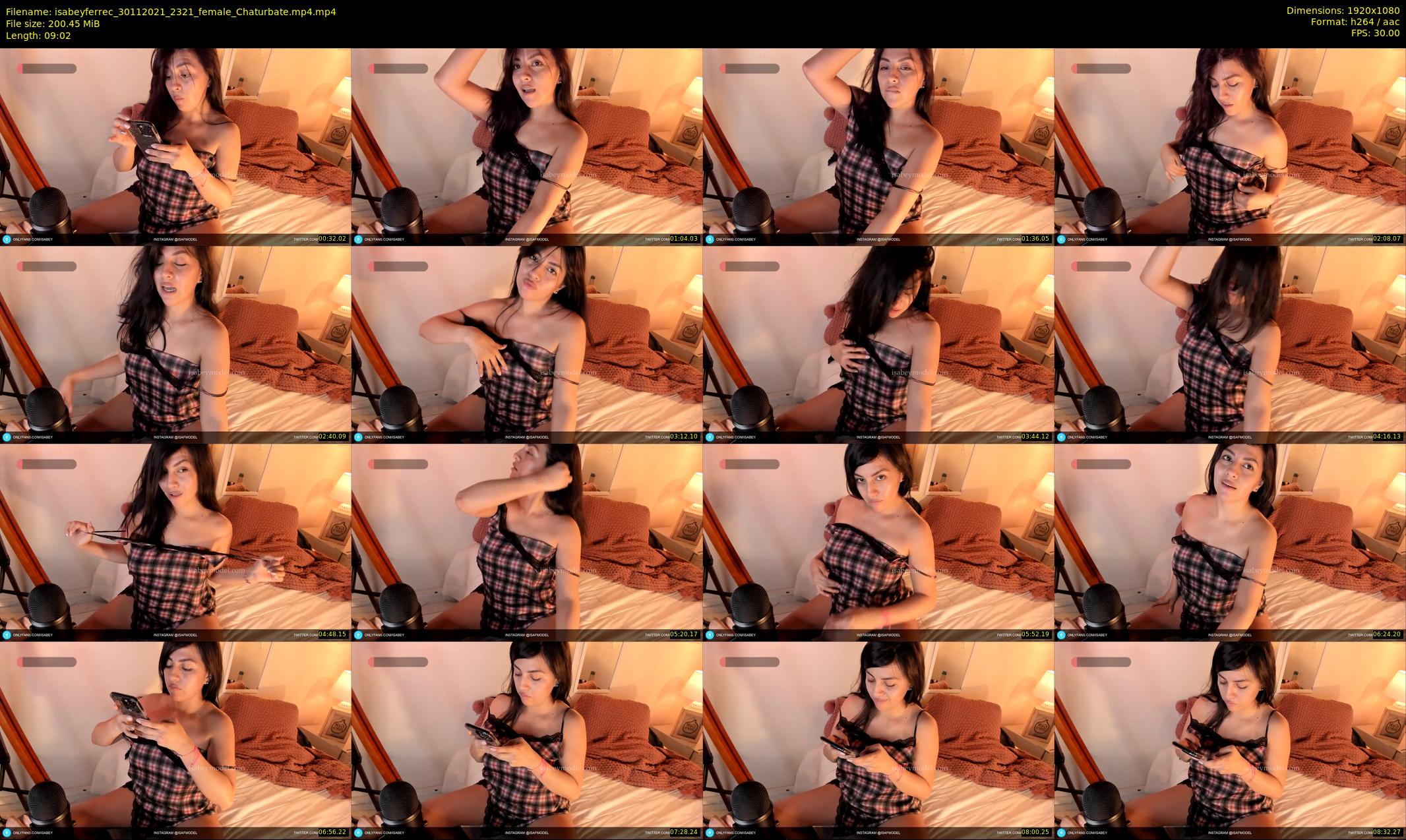 isabeyferrec — 10 minute Chaturbate female cam show recording, 1080p, Nov 30, 2021