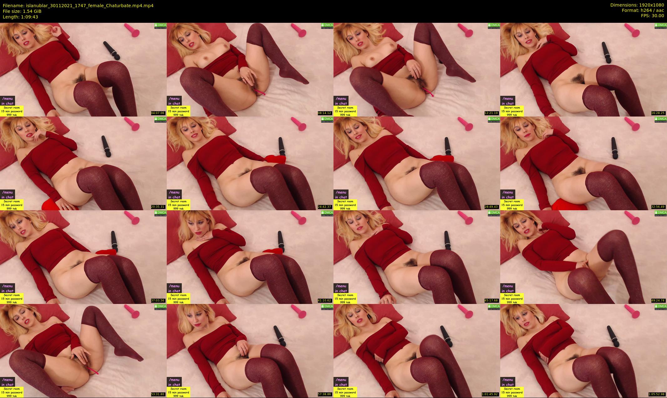 islanublar — 70 minute Chaturbate female cam show recording, 1080p, Nov 30, 2021