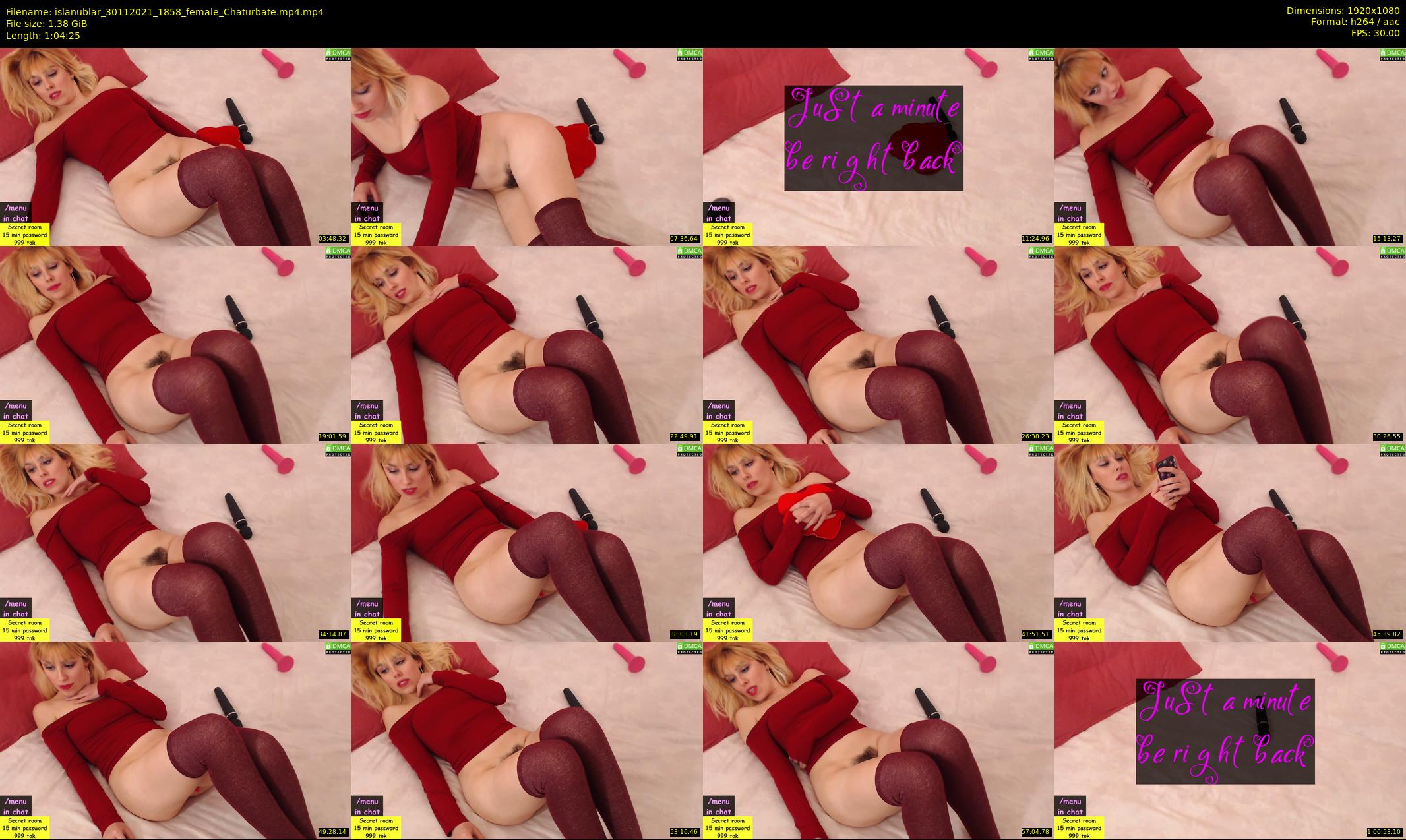 islanublar — 65 minute Chaturbate female cam show recording, 1080p, Nov 30, 2021