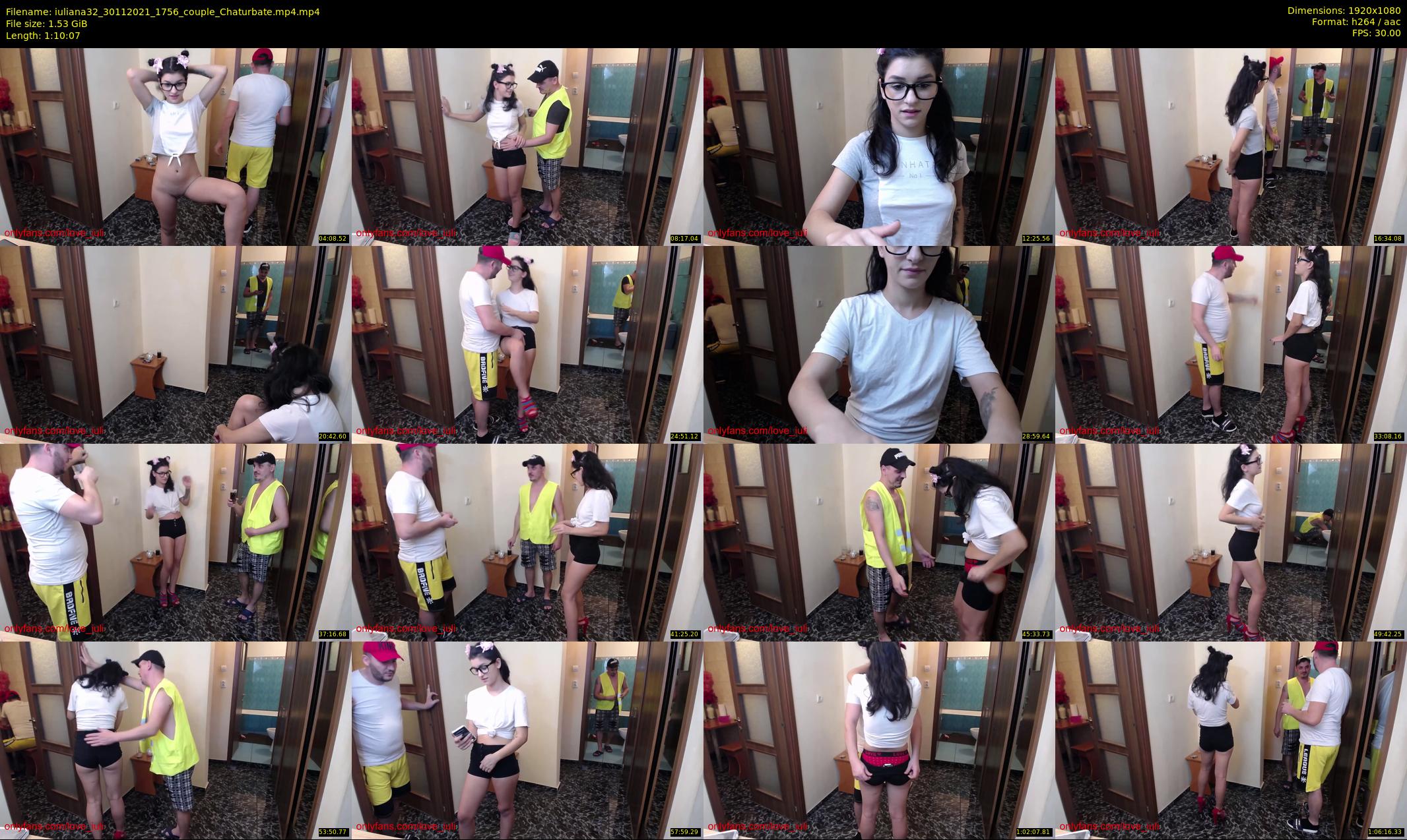 iuliana32 — 71 minute Chaturbate couple cam show recording, 1080p, Nov 30, 2021