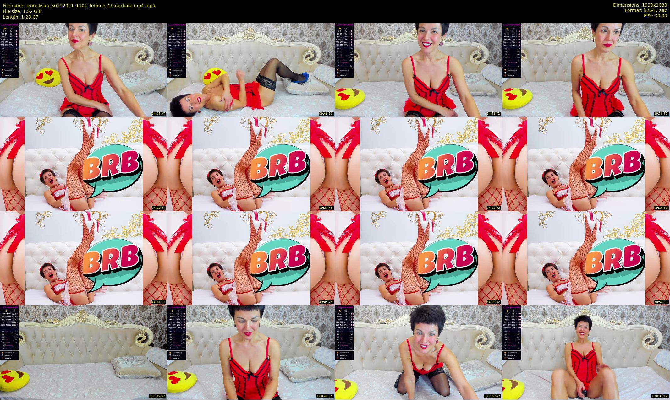jennalison — 84 minute Chaturbate female cam show recording, 1080p, Nov 30, 2021