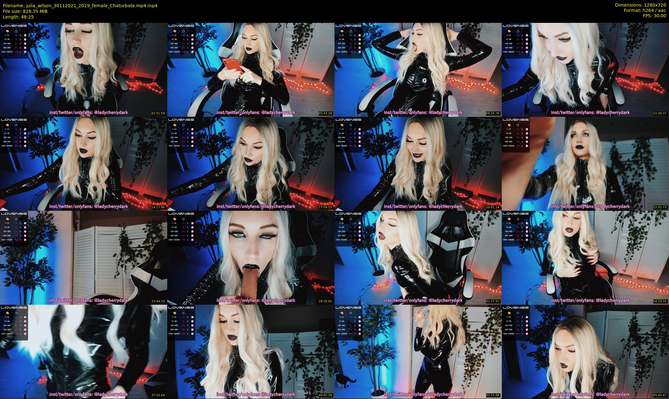 julia_wilson — 49 minute Chaturbate female cam show recording, 720p, Nov 30, 2021