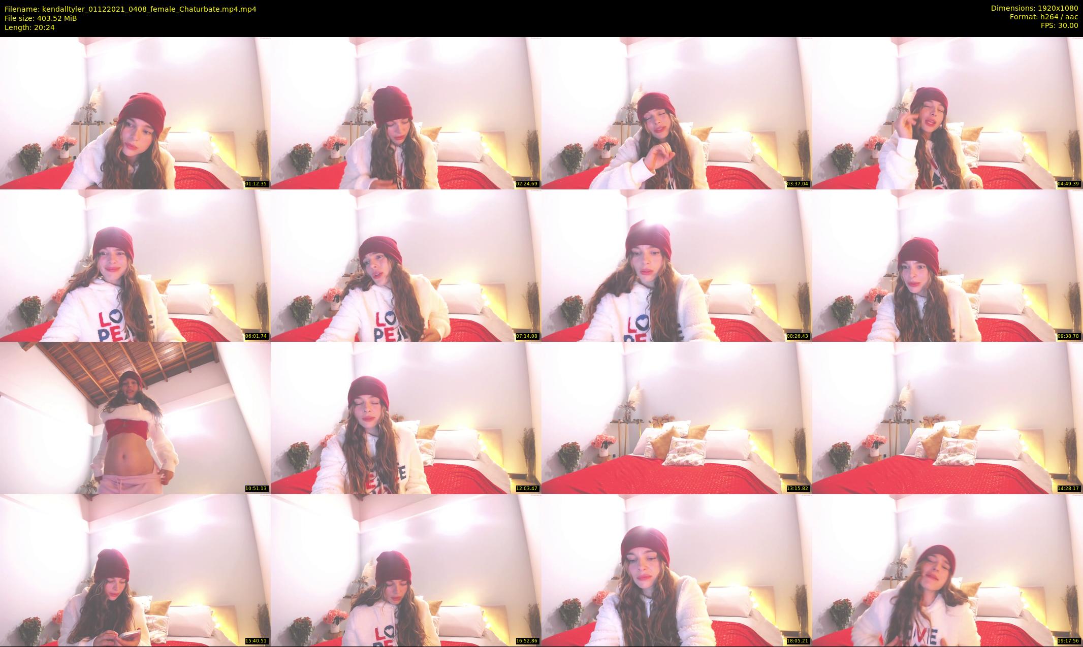 kendalltyler — 21 minute Chaturbate female cam show recording, 1080p, Dec 1, 2021