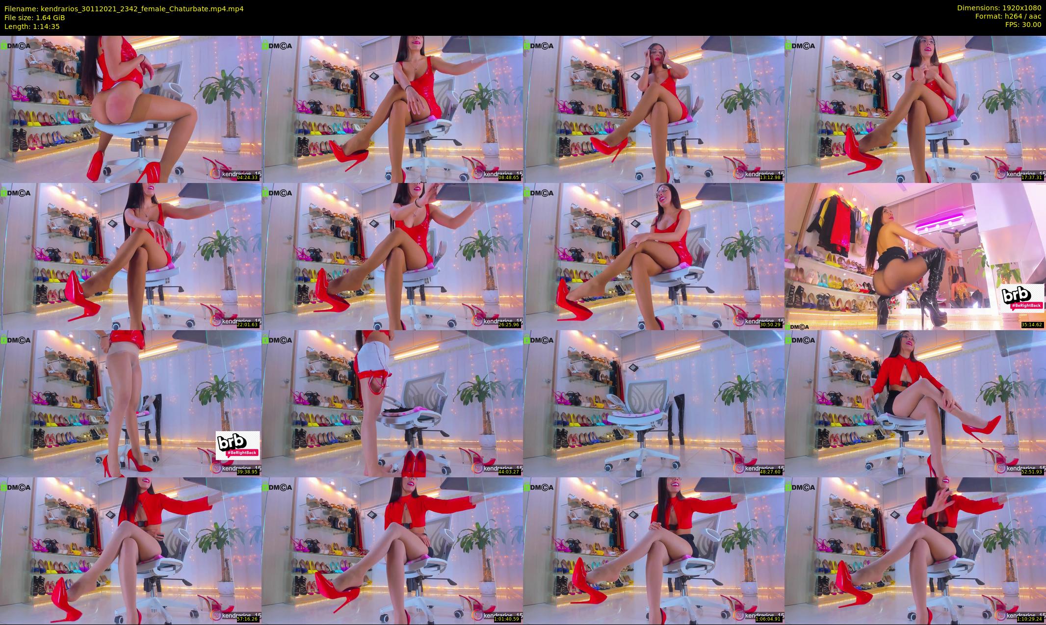 kendrarios — 75 minute Chaturbate female cam show recording, 1080p, Nov 30, 2021