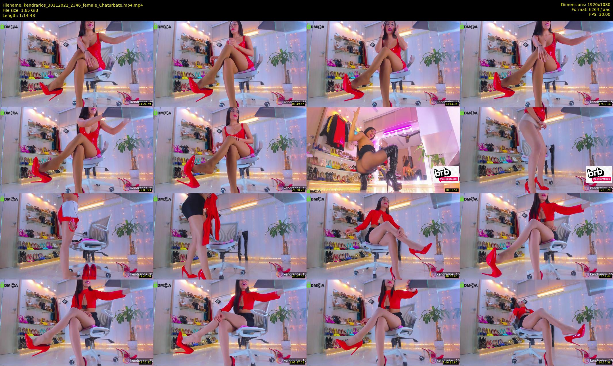 kendrarios — 75 minute Chaturbate female cam show recording, 1080p, Nov 30, 2021