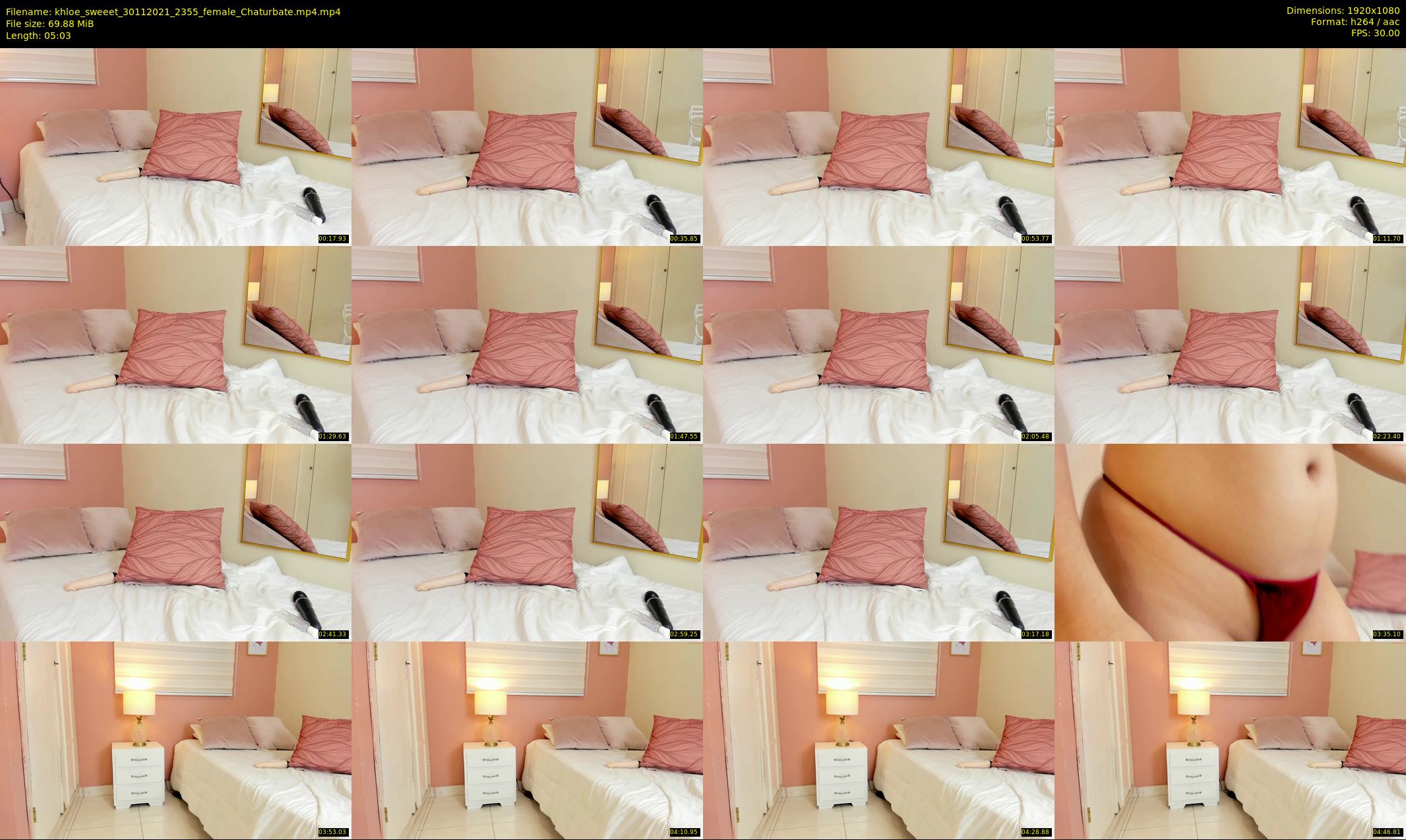 khloe_sweeet — 6 minute Chaturbate female cam show recording, 1080p, Nov 30, 2021