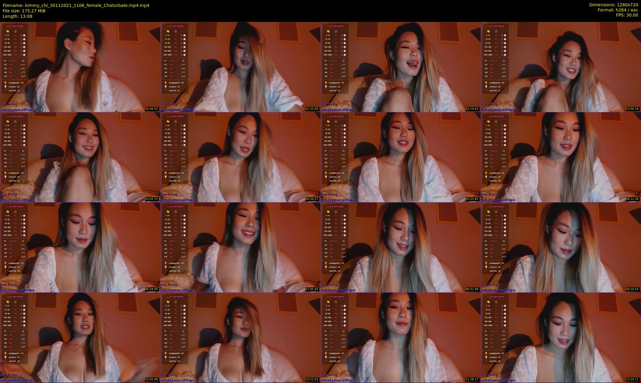 kimmy_chi — 14 minute Chaturbate female cam show recording, 720p, Nov 30, 2021