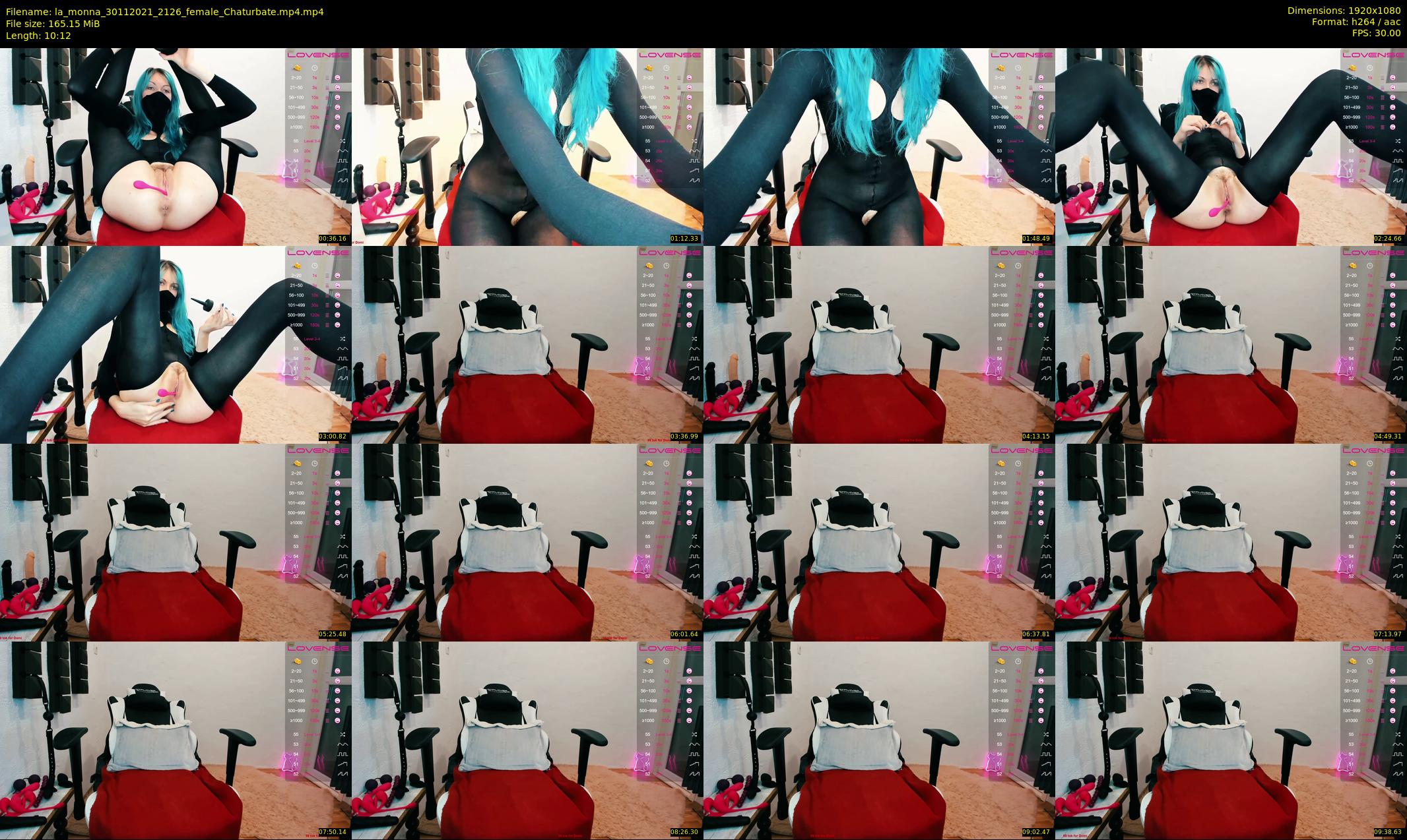 la_monna — 11 minute Chaturbate female cam show recording, 1080p, Nov 30, 2021
