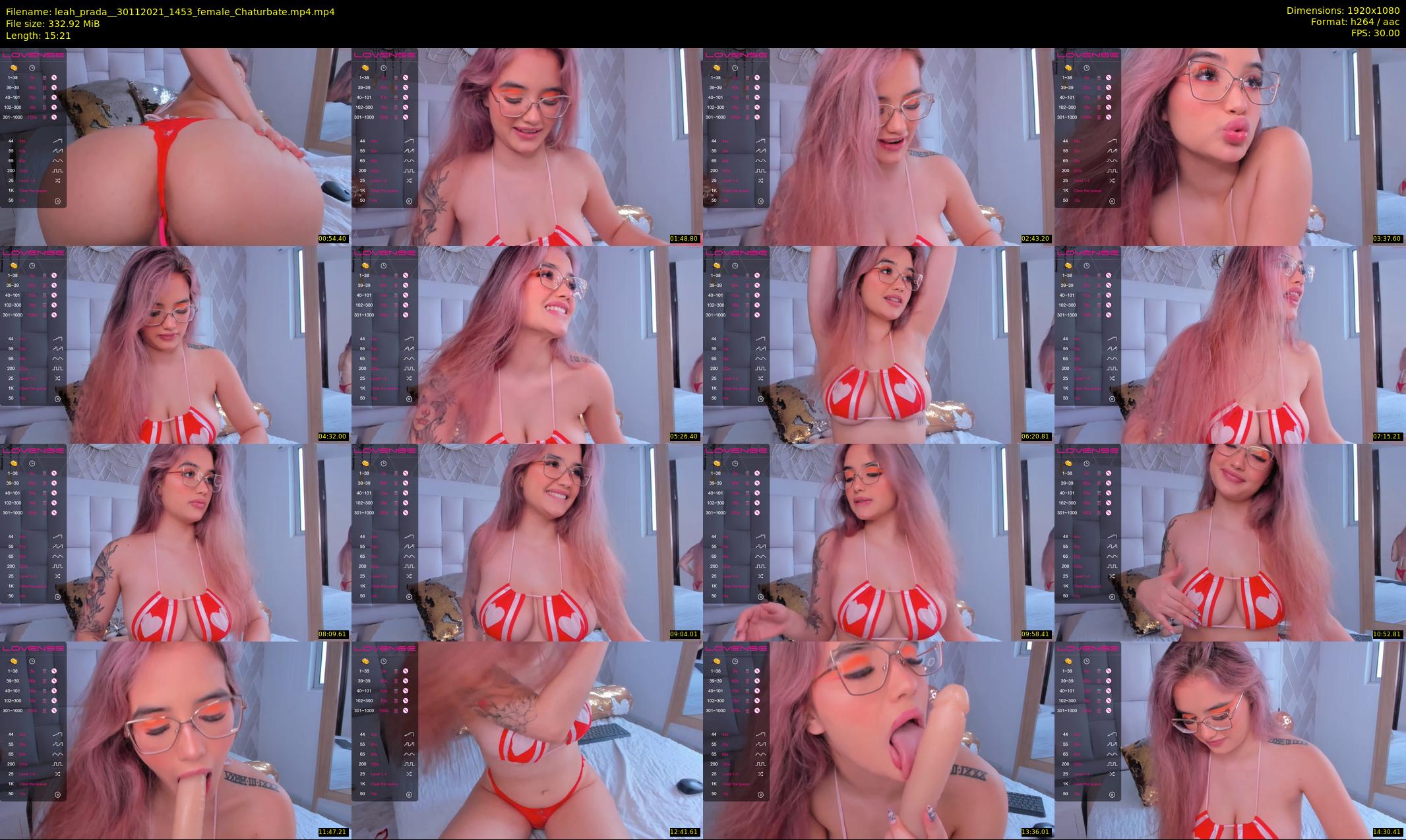 leah_prada_ — 16 minute Chaturbate female cam show recording, 1080p, Nov 30, 2021
