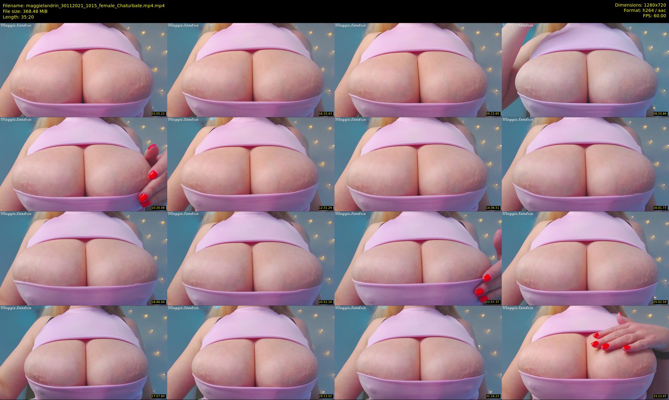 maggielandrin — 36 minute Chaturbate female cam show recording, 720p, Nov 30, 2021