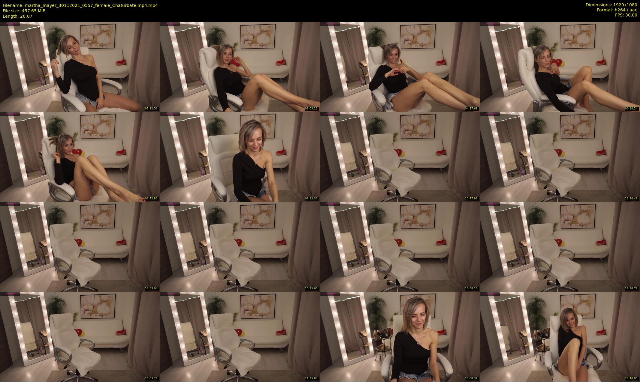 martha_mayer — 27 minute Chaturbate female cam show recording, 1080p, Nov 30, 2021
