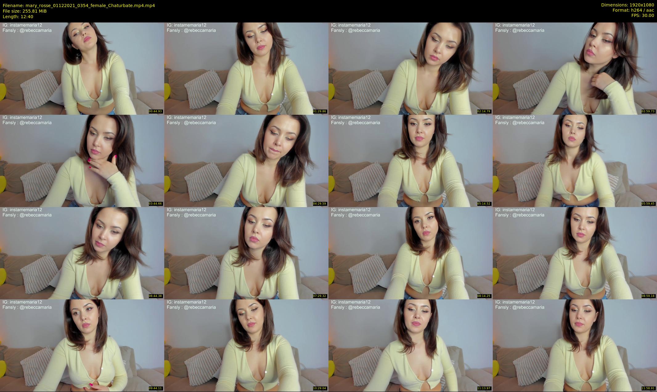 mary_rosse — 13 minute Chaturbate couple cam show recording, 1080p, Dec 1, 2021