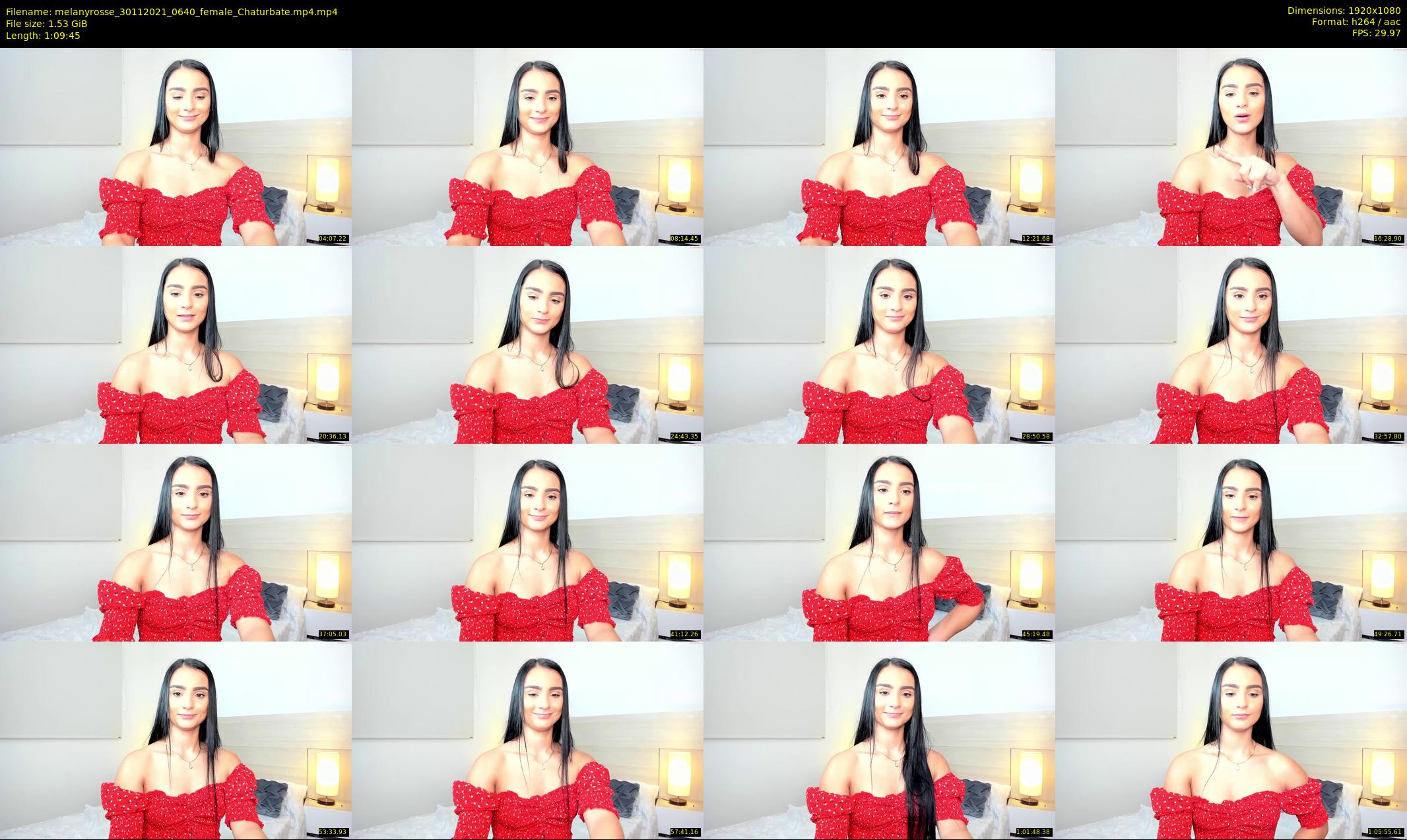 melanyrosse — 70 minute Chaturbate female cam show recording, 1080p, Nov 30, 2021