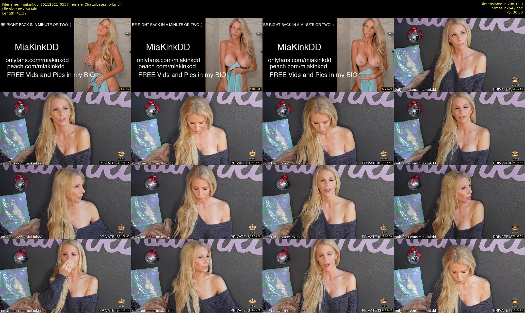 miakinkdd — 42 minute Chaturbate female cam show recording, 1080p, Nov 30, 2021