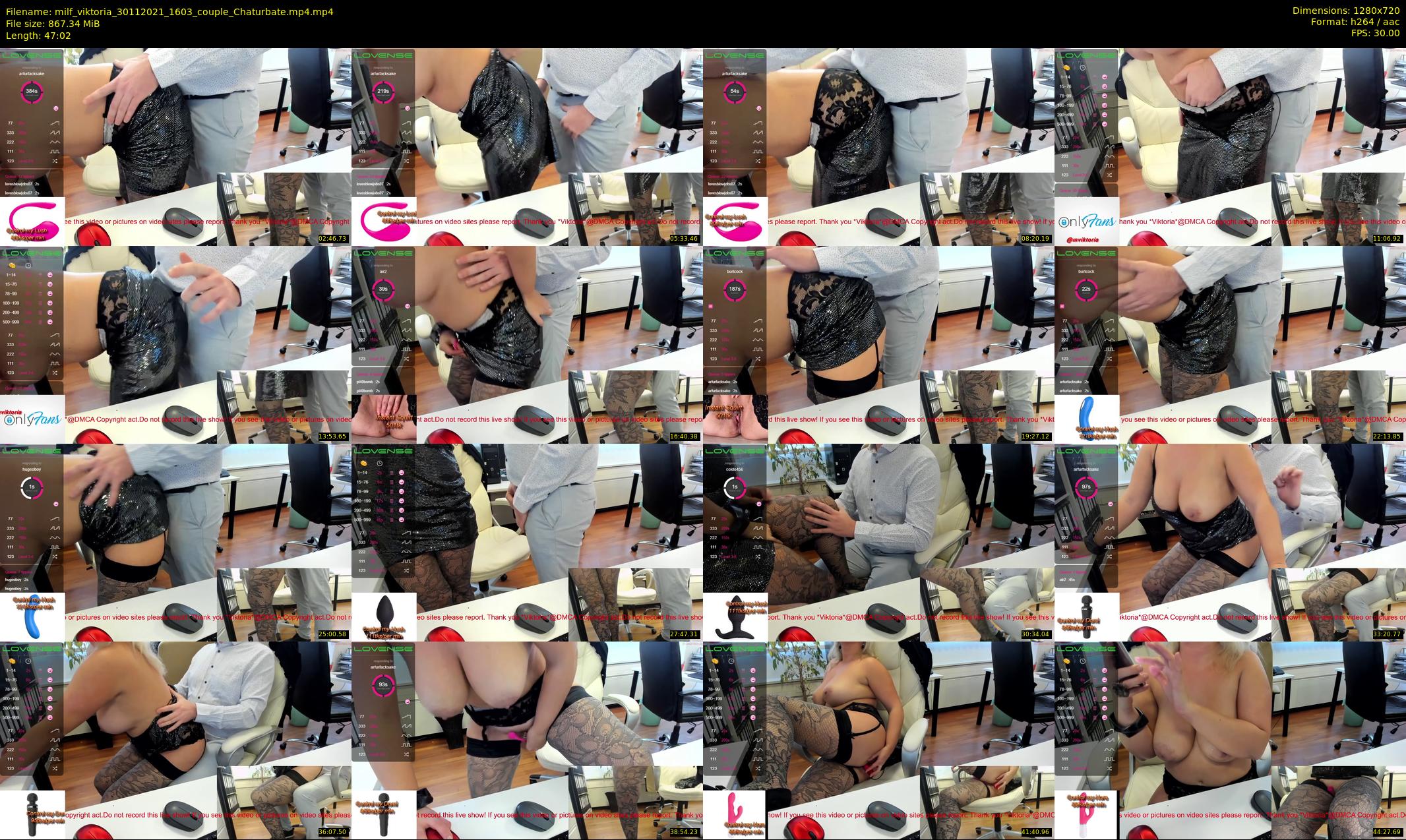 milf_viktoria — 48 minute Chaturbate female cam show recording, 720p, Nov 30, 2021