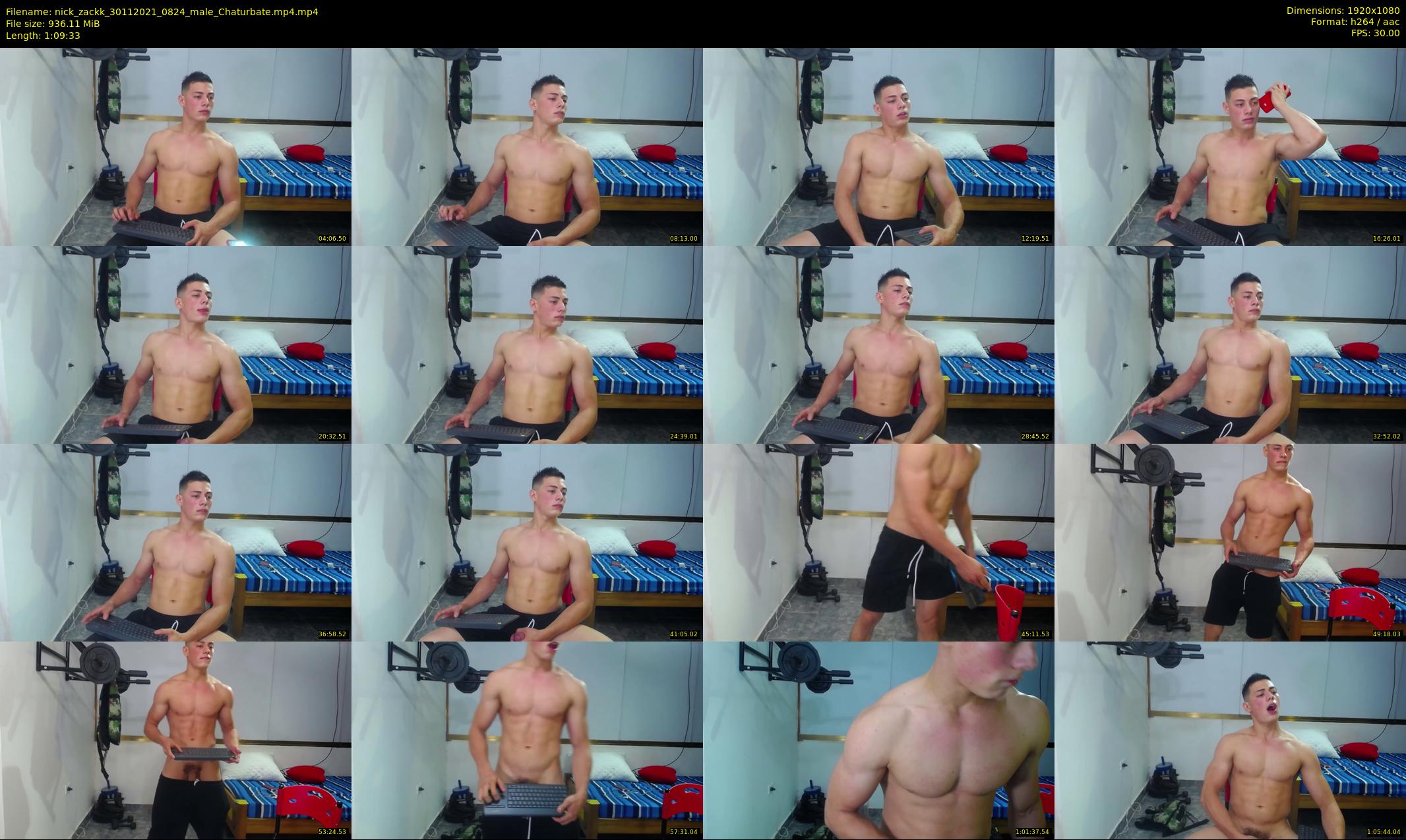 nick_zackk — 70 minute Chaturbate male cam show recording, 1080p, Nov 30, 2021