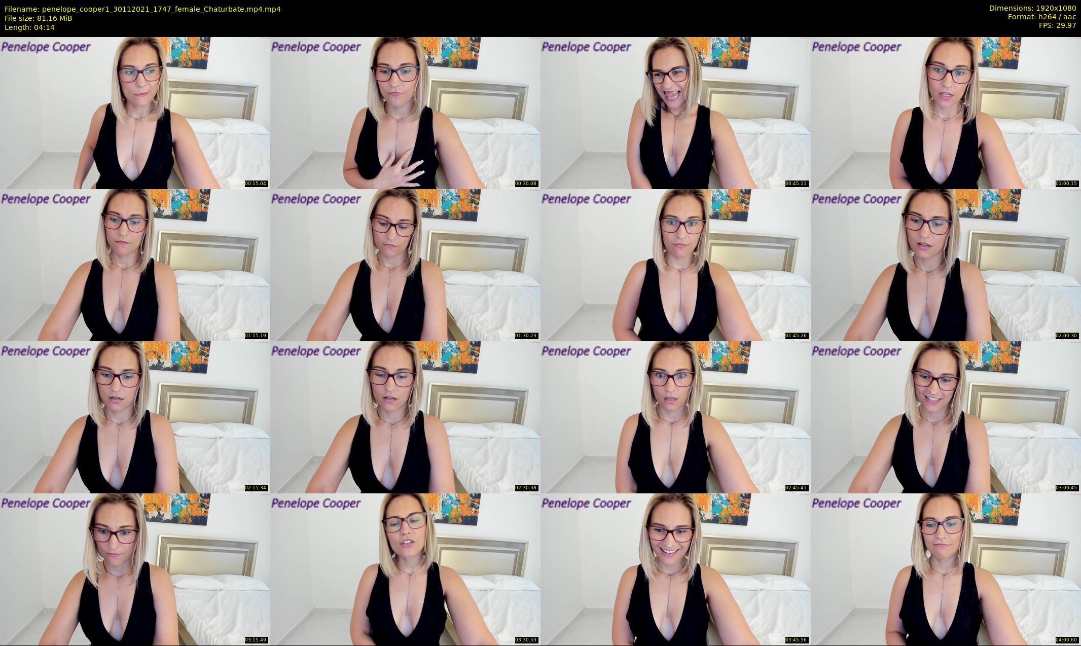 penelope_cooper1 — 5 minute Chaturbate female cam show recording, 1080p, Nov 30, 2021