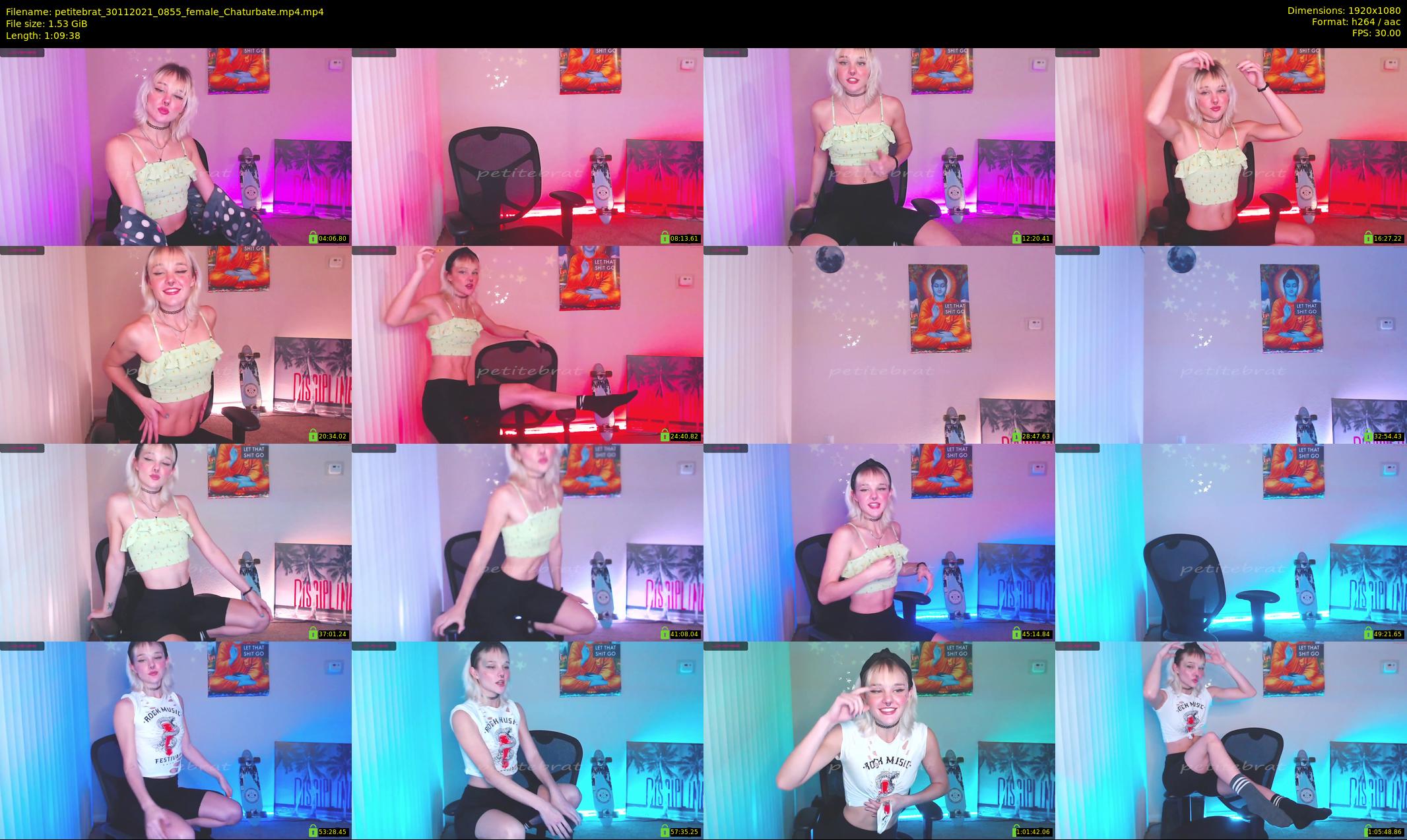 petitebrat — 70 minute Chaturbate female cam show recording, 1080p, Nov 30, 2021