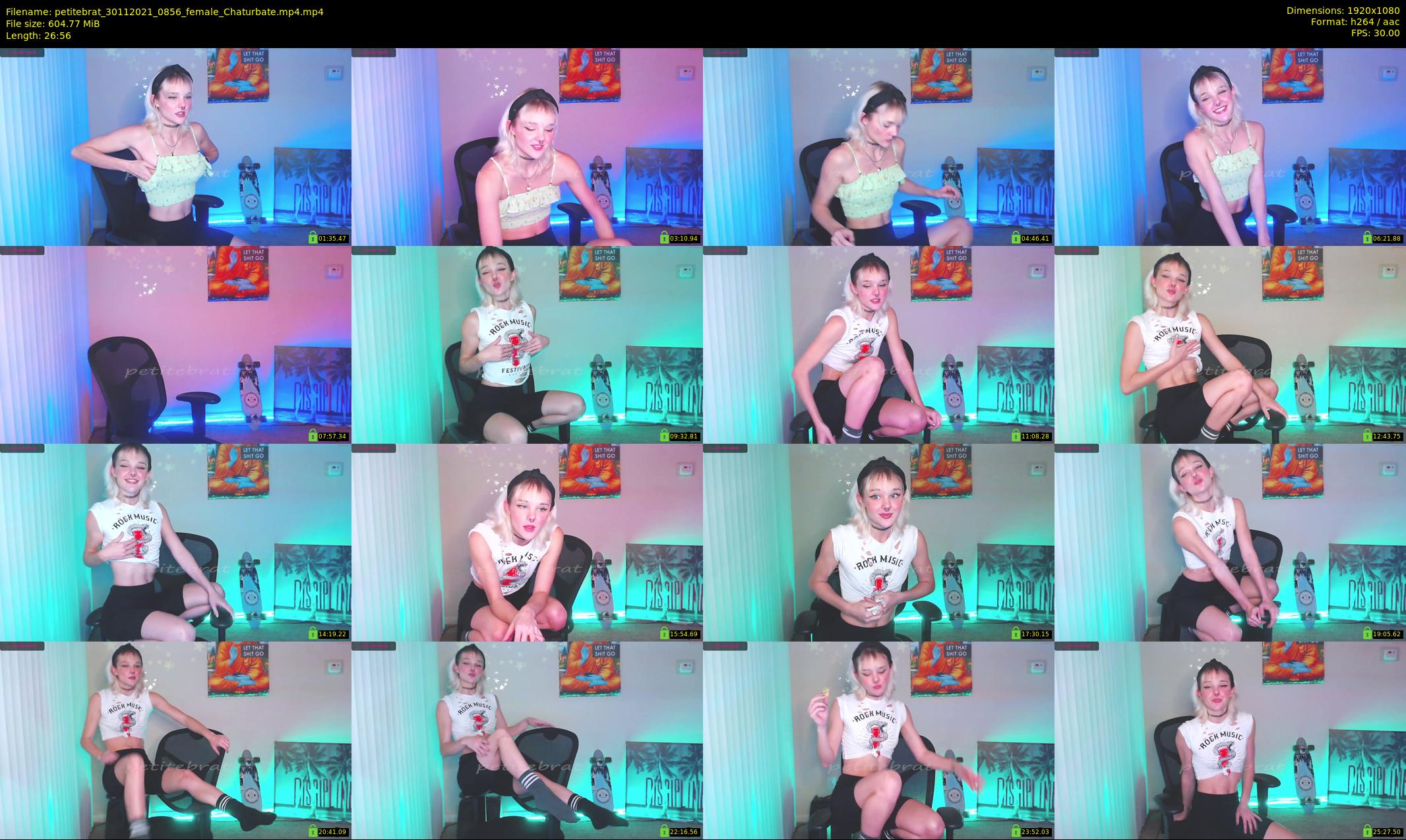 petitebrat — 27 minute Chaturbate female cam show recording, 1080p, Nov 30, 2021