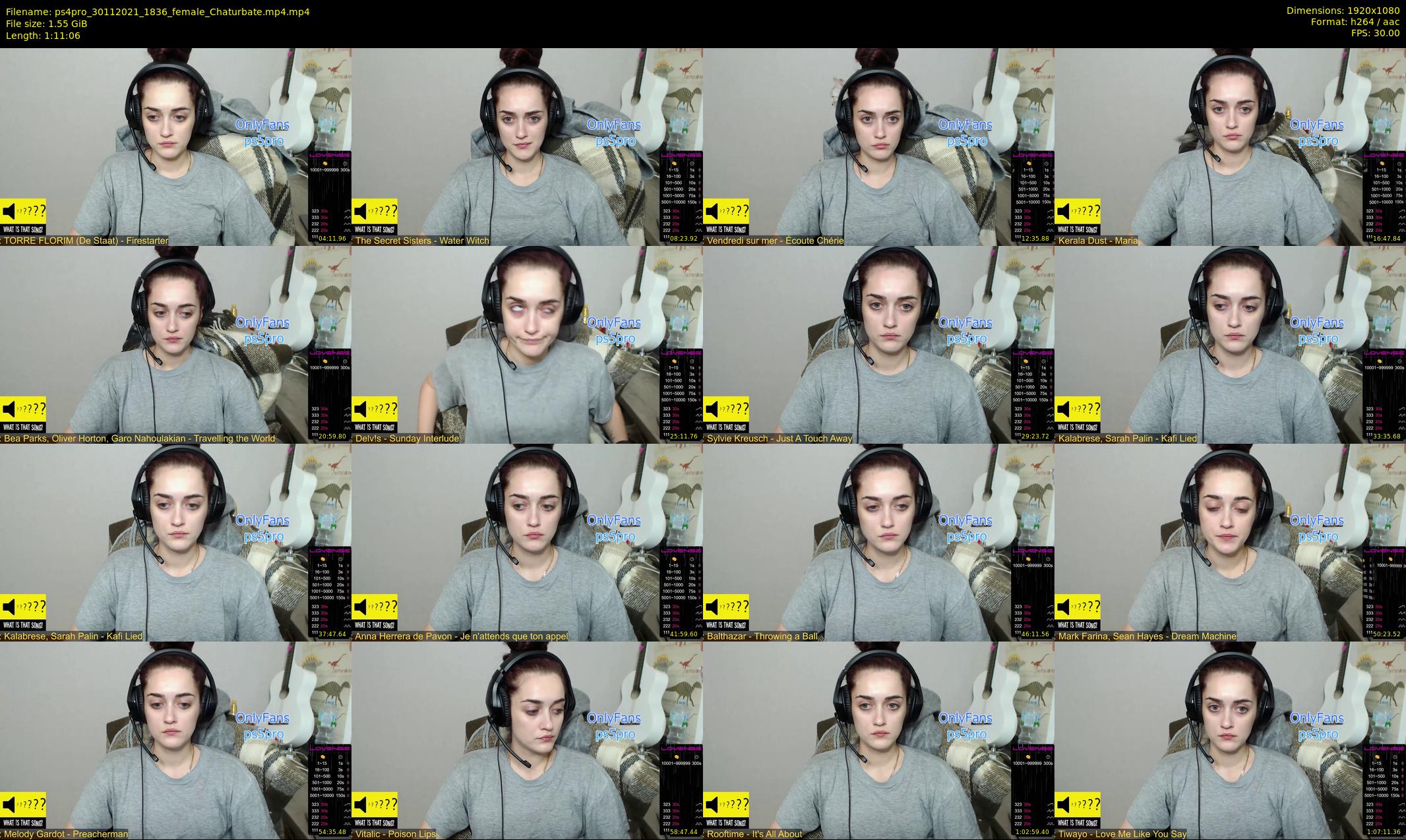 ps4pro — 72 minute Chaturbate female cam show recording, 1080p, Nov 30, 2021