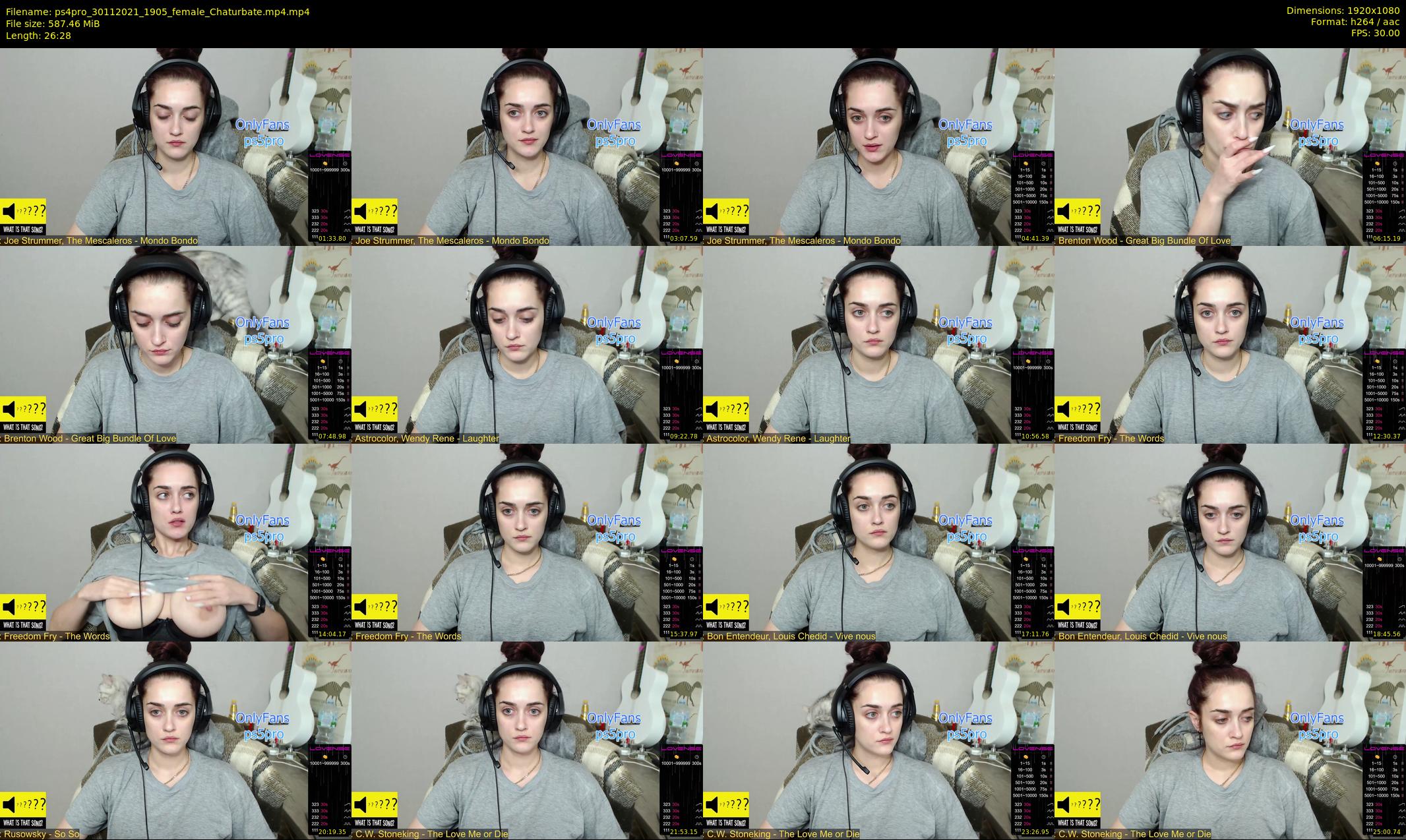 ps4pro — 27 minute Chaturbate female cam show recording, 1080p, Nov 30, 2021
