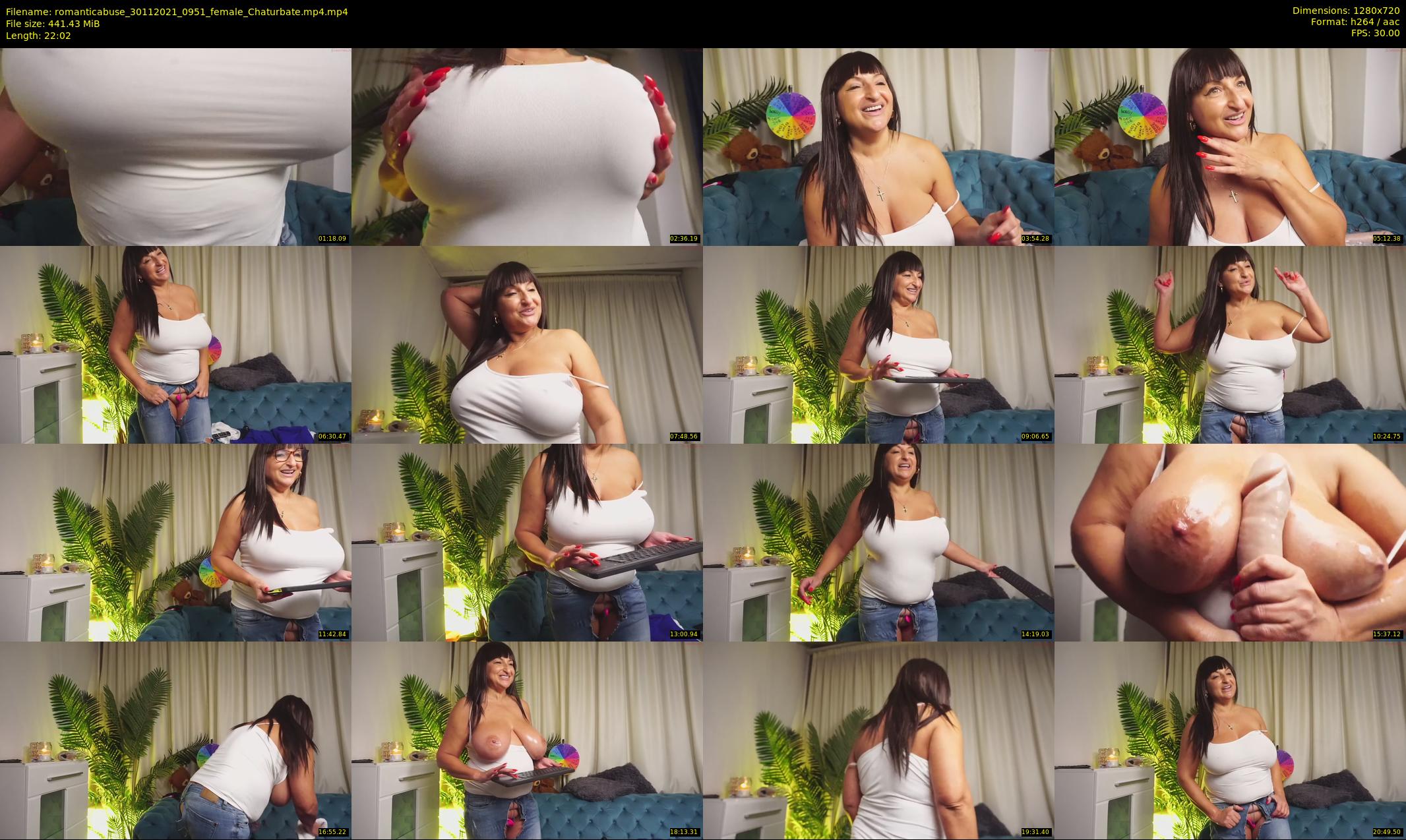 romanticabuse — 23 minute Chaturbate female cam show recording, 720p, Nov 30, 2021