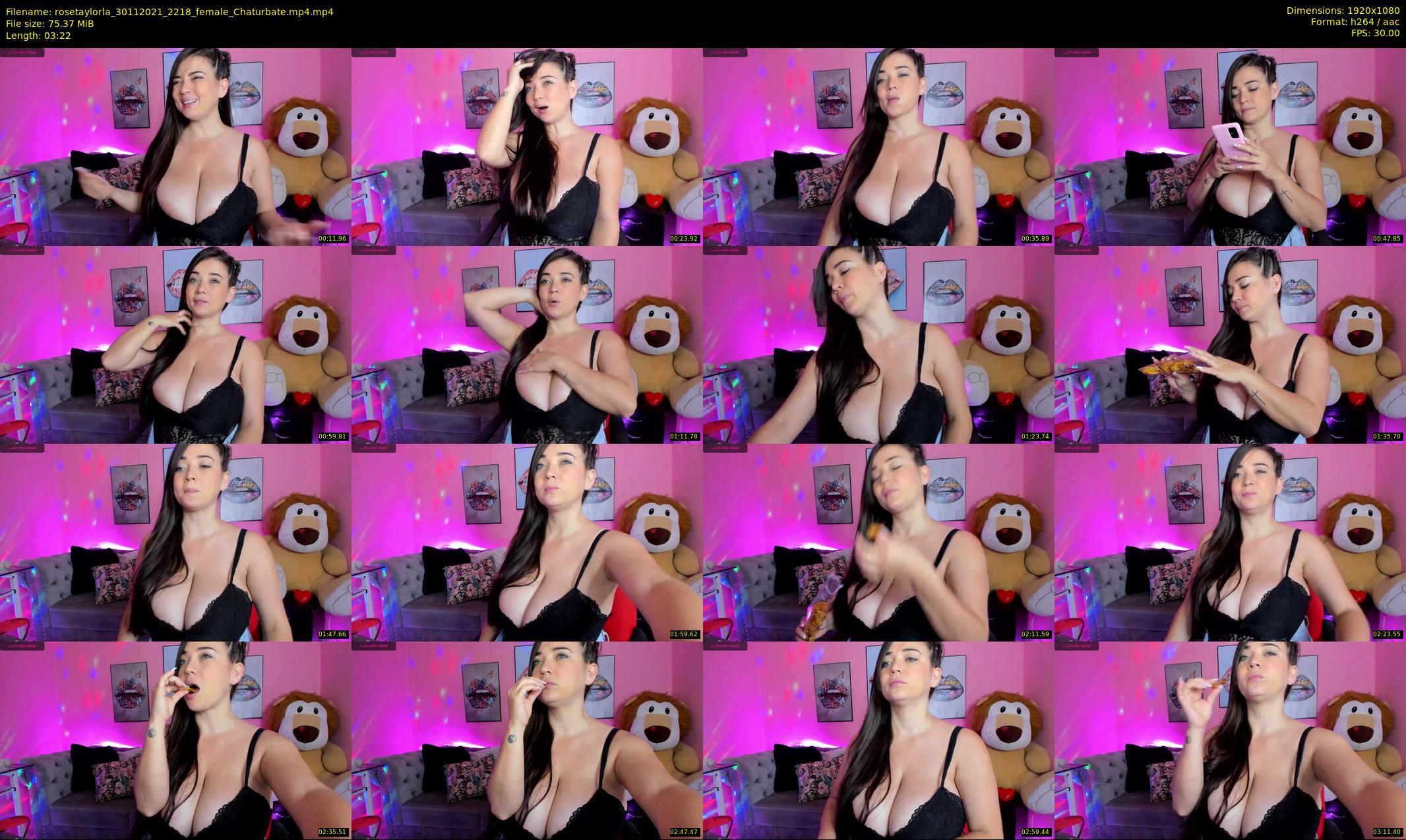 rosetaylorla — 4 minute Chaturbate female cam show recording, 1080p, Nov 30, 2021