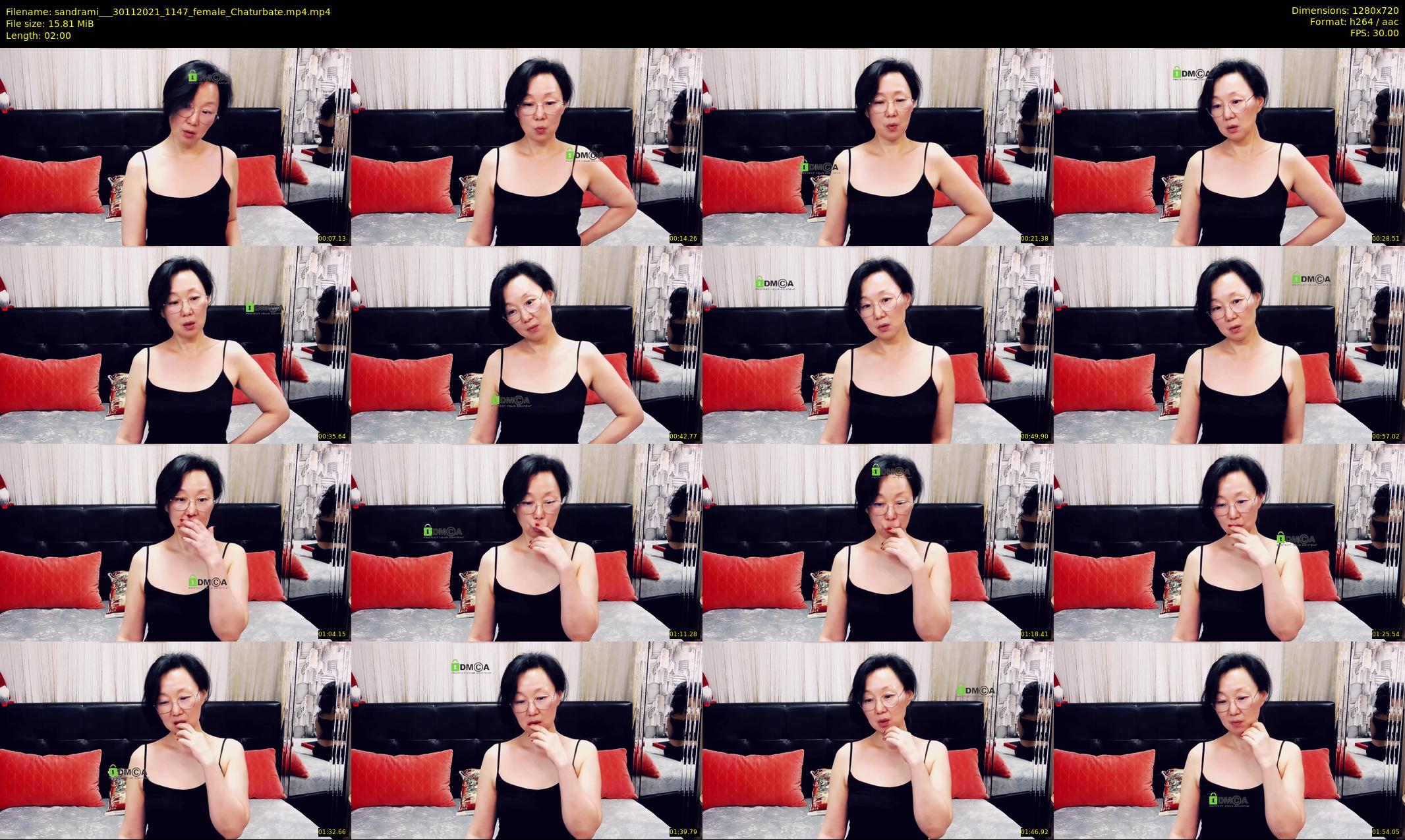 sandrami__ — 2 minute Chaturbate female cam show recording, 720p, Nov 30, 2021