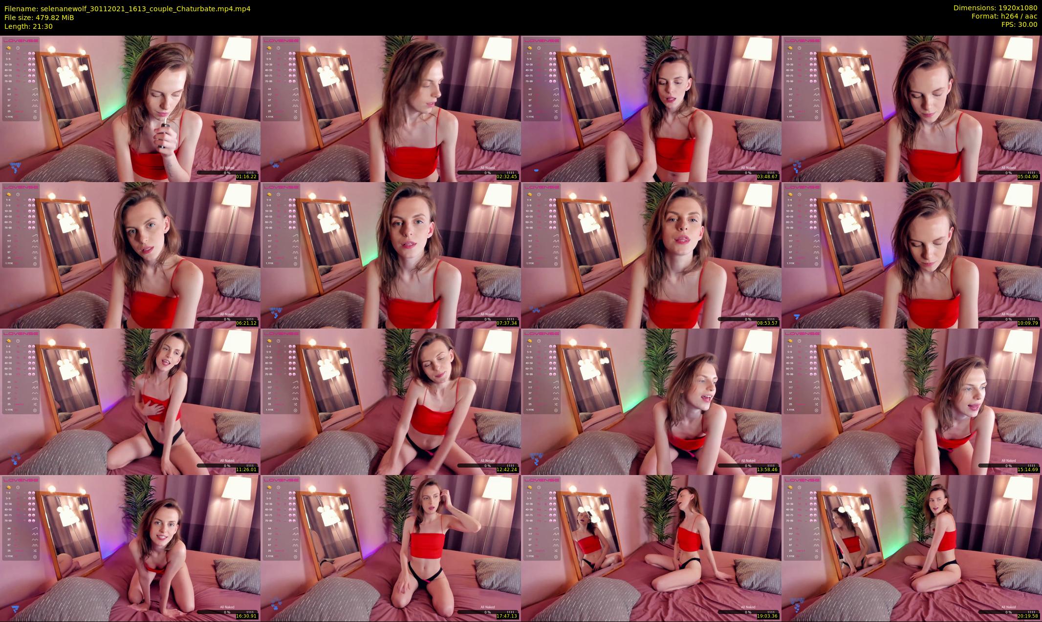 selenanewolf — 22 minute Chaturbate couple cam show recording, 1080p, Nov 30, 2021